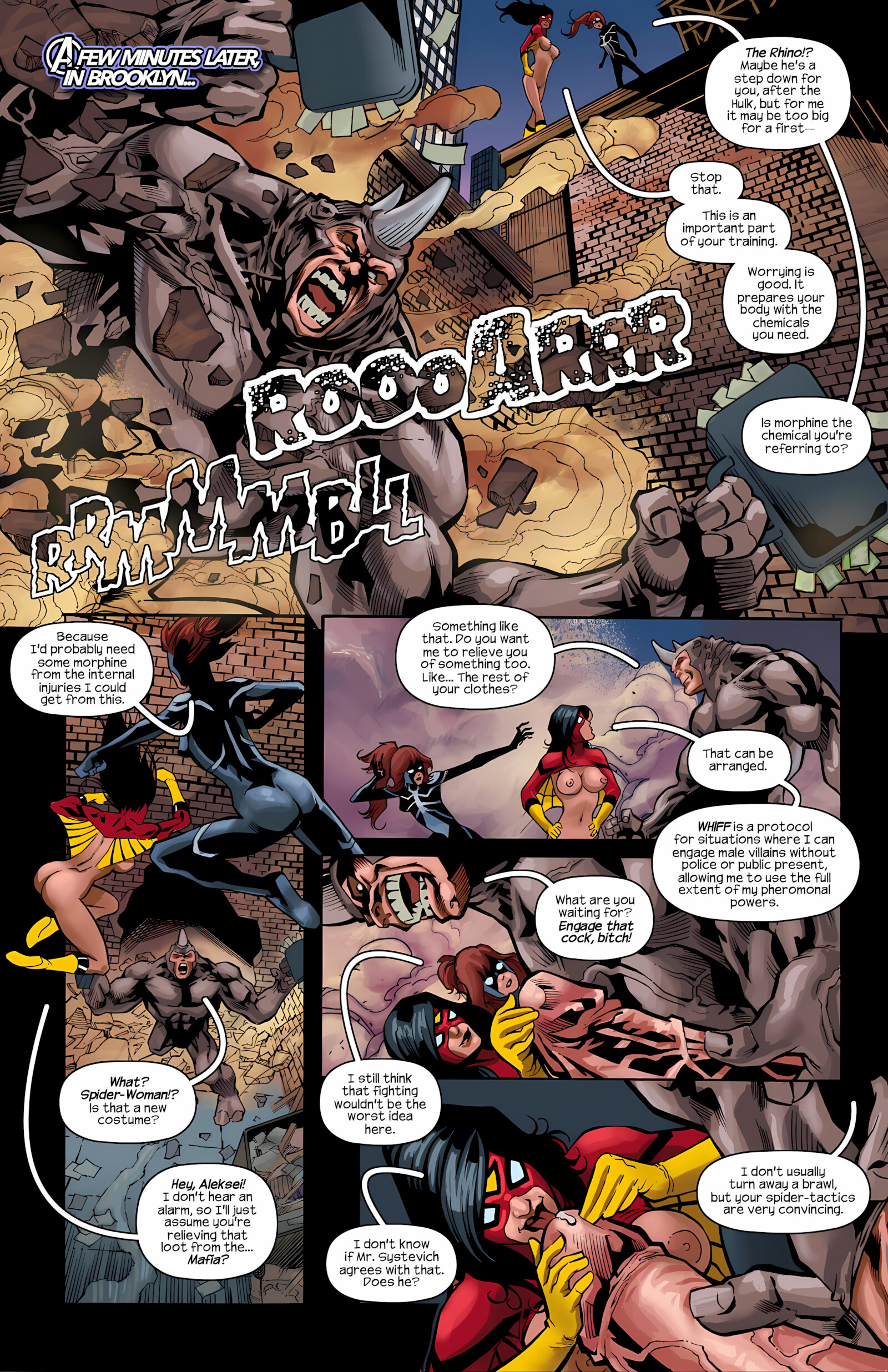Arachnids Assemble [Tracy Scops], Arachnids Assemble, page 6 of 11