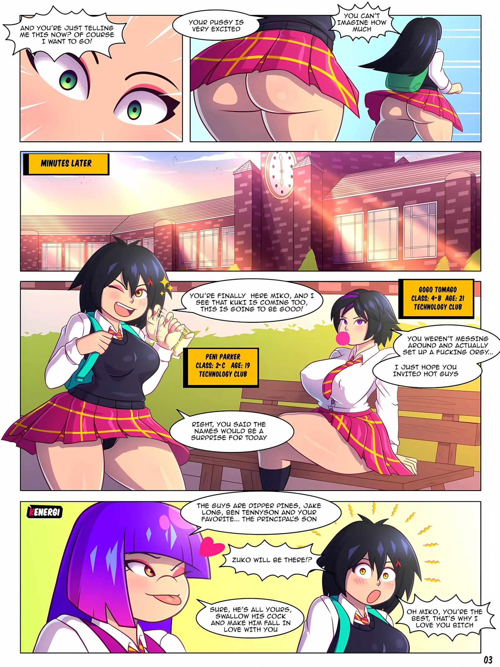 Secret Mission [Kenergi], Secret Mission, page 3 of 12
