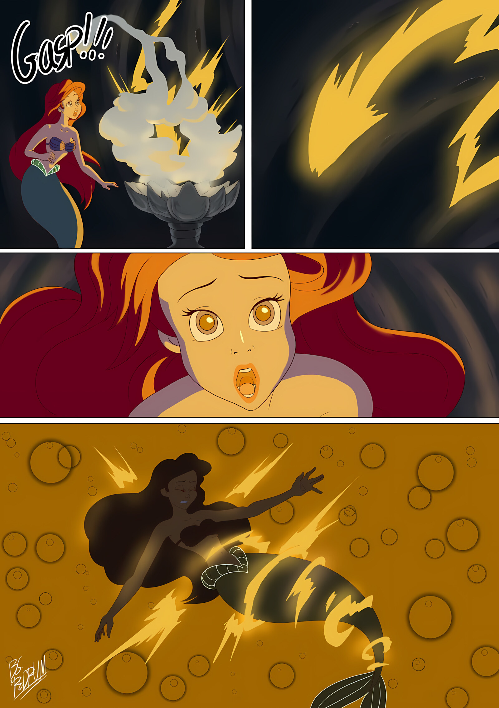 Ariel’s transformation [BGRedrum], Ariel's transformation, page 2 of 13