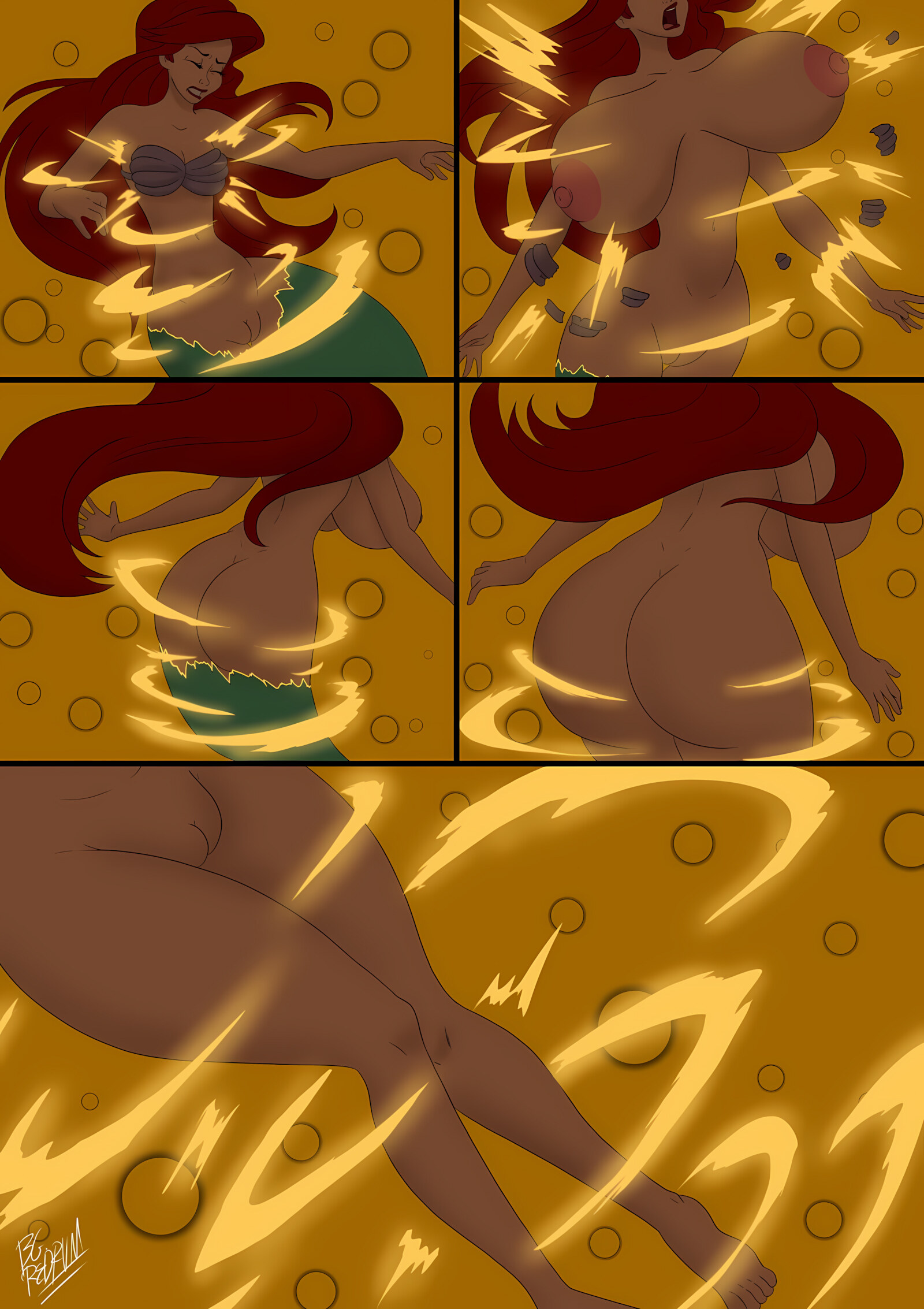 Ariel’s transformation [BGRedrum], Ariel's transformation, page 3 of 13