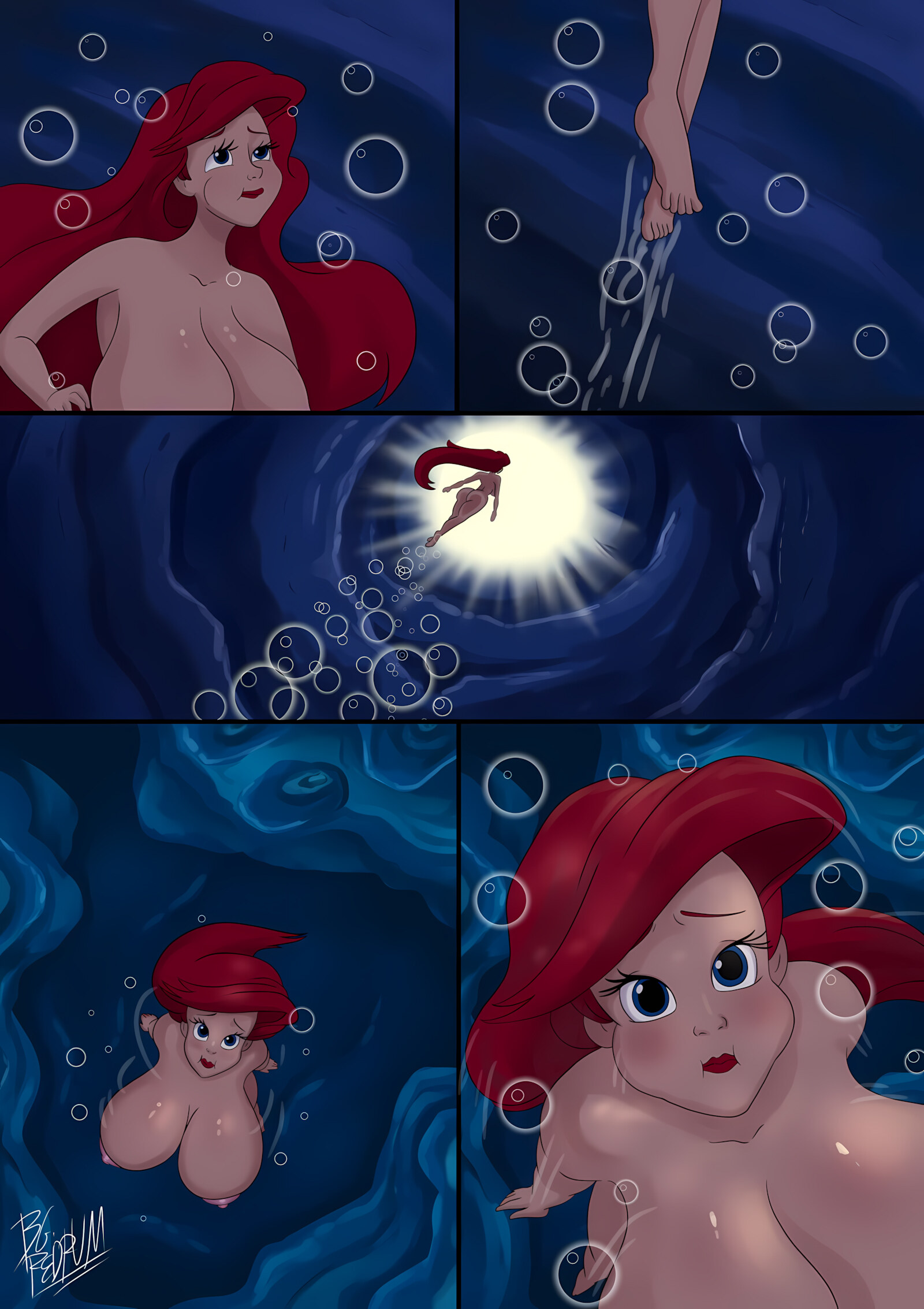 Ariel’s transformation [BGRedrum], Ariel's transformation, page 5 of 13