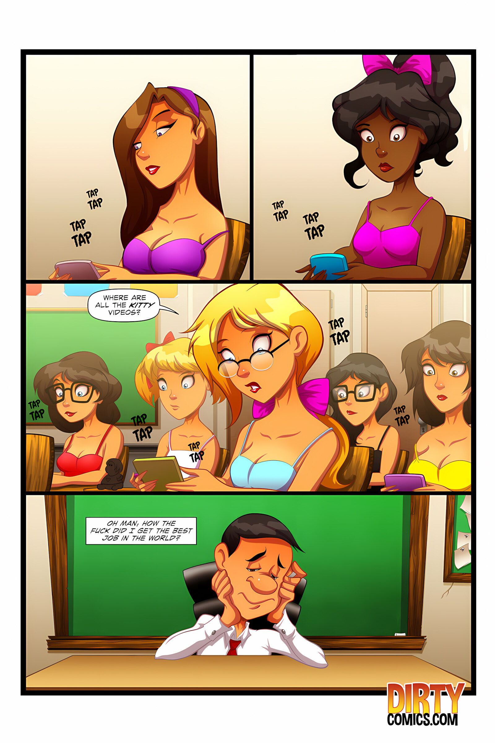 Sex Ed [Dirty Comics], Sex Ed, page 2 of 12
