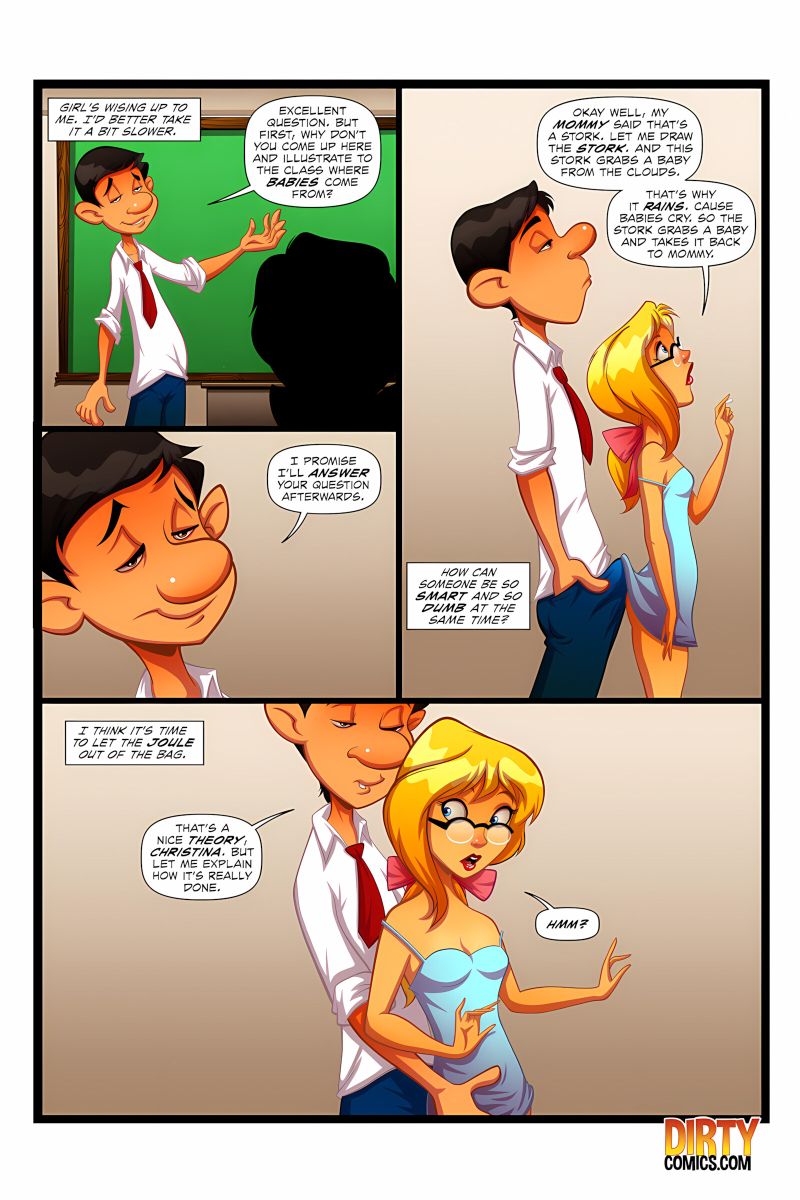 Sex Ed [Dirty Comics], Sex Ed, page 7 of 12