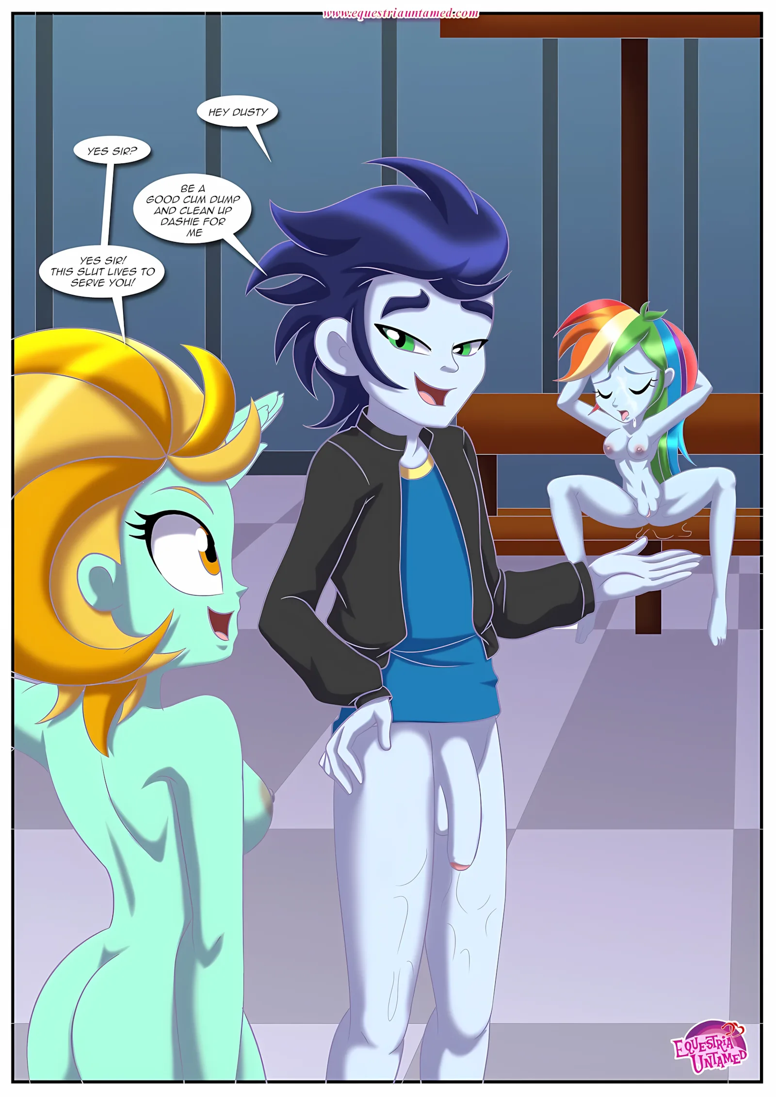 Sex Reeducation (My Little Pony – Equestria Girls) [Palcomix], 1 . Sex Reeducation - (My Little Pony - Equestria Girls) [Palcomix], page 14 of 30