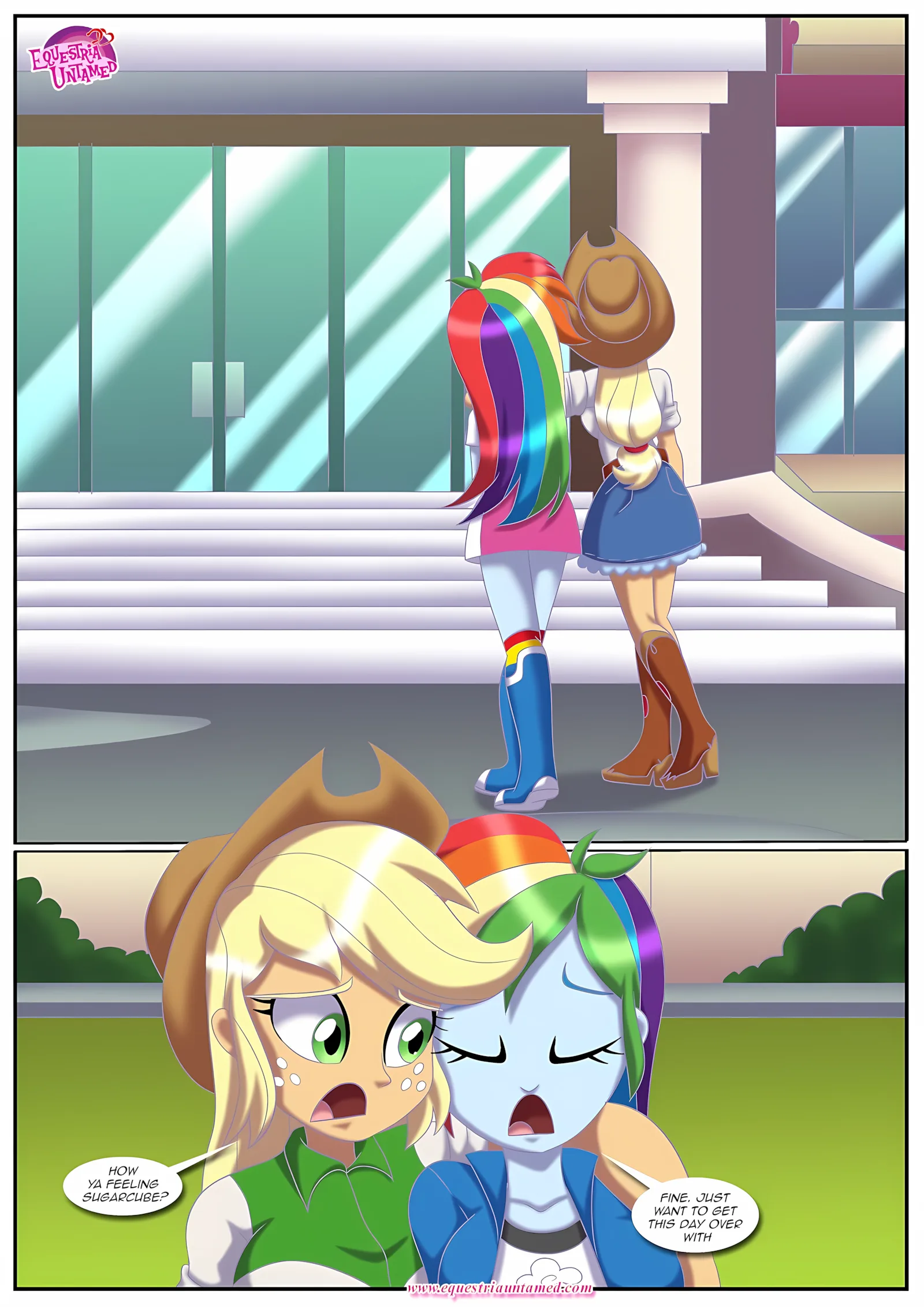Sex Reeducation (My Little Pony – Equestria Girls) [Palcomix], 1 . Sex Reeducation - (My Little Pony - Equestria Girls) [Palcomix], page 21 of 30
