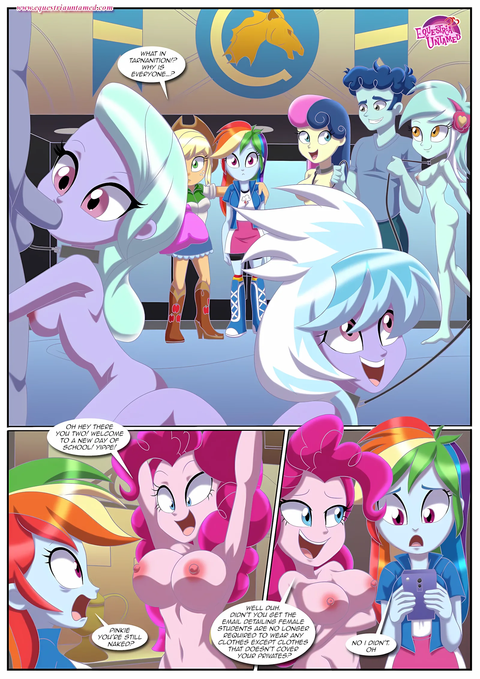 Sex Reeducation (My Little Pony – Equestria Girls) [Palcomix], 1 . Sex Reeducation - (My Little Pony - Equestria Girls) [Palcomix], page 22 of 30