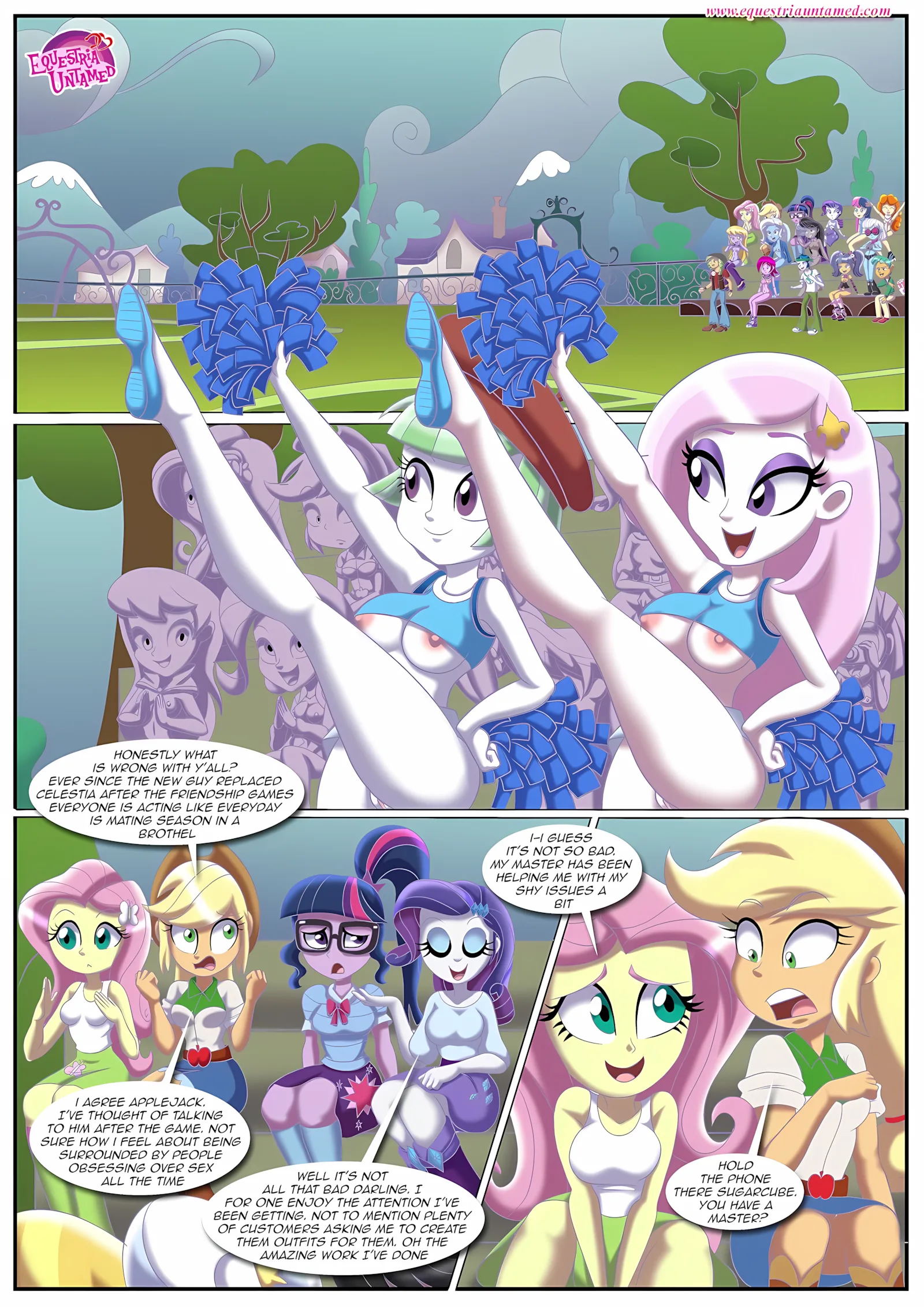 Sex Reeducation (My Little Pony – Equestria Girls) [Palcomix], 1 . Sex Reeducation - (My Little Pony - Equestria Girls) [Palcomix], page 5 of 30