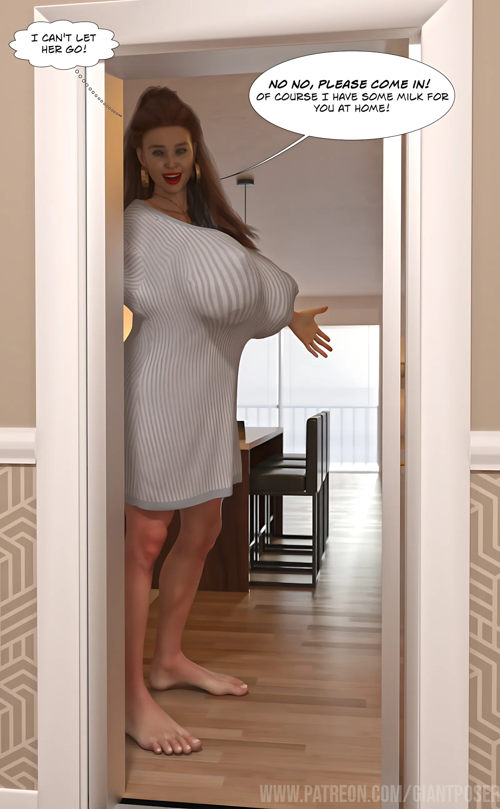 She needs milk [Futanari], She needs milk, page 30 of 69