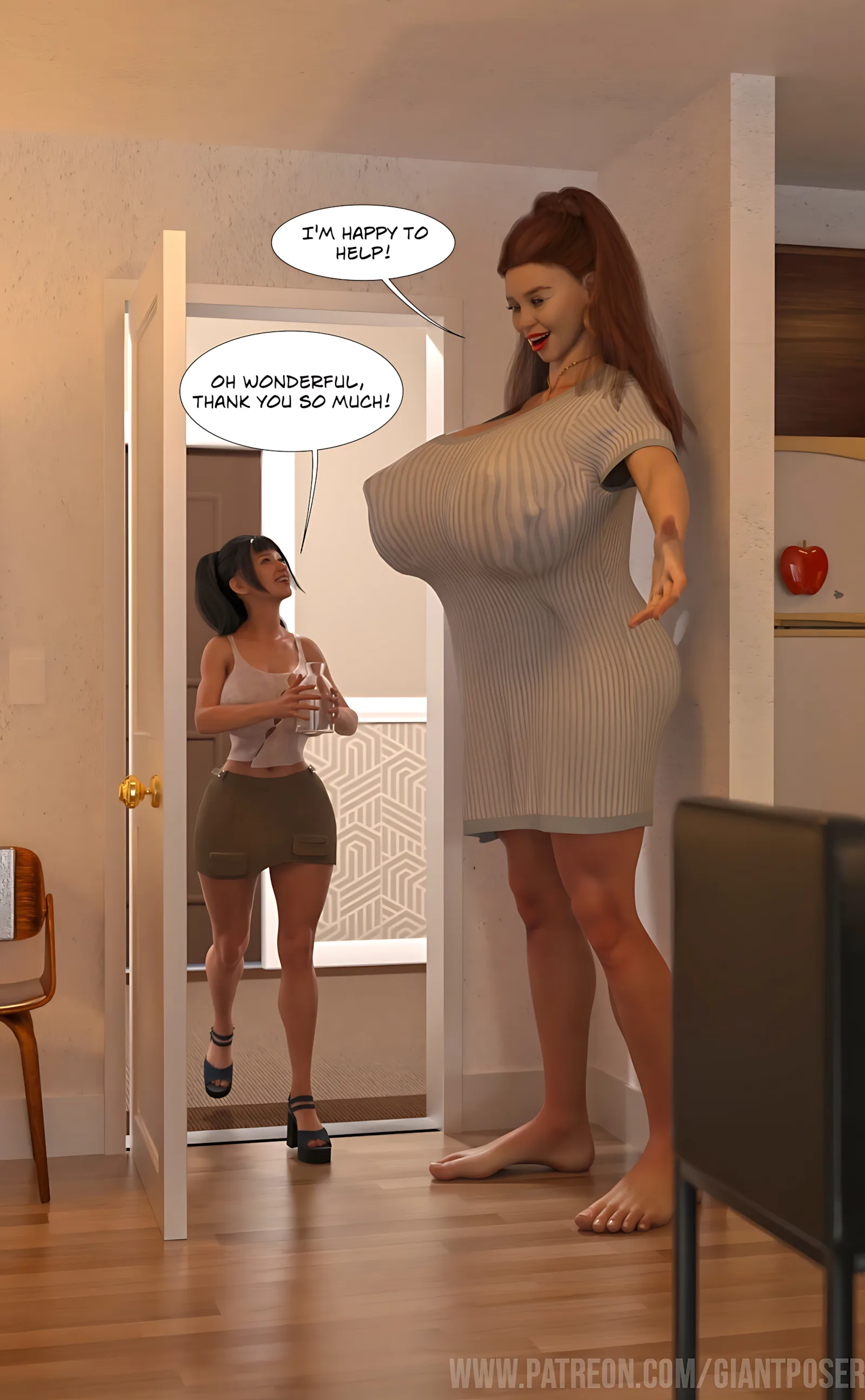 She needs milk [Futanari], She needs milk, page 31 of 69