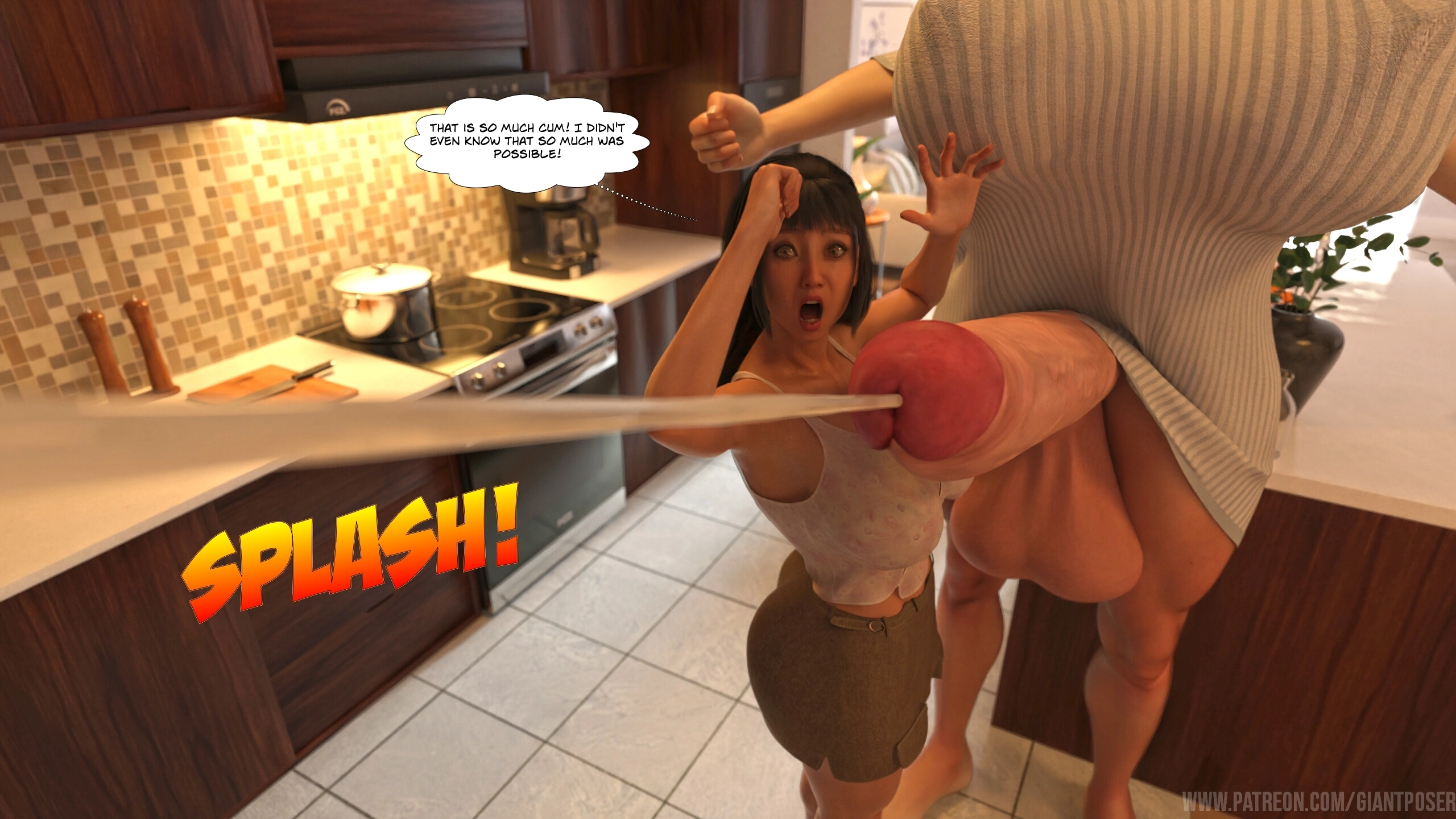 She needs milk [Futanari], She needs milk, page 62 of 69