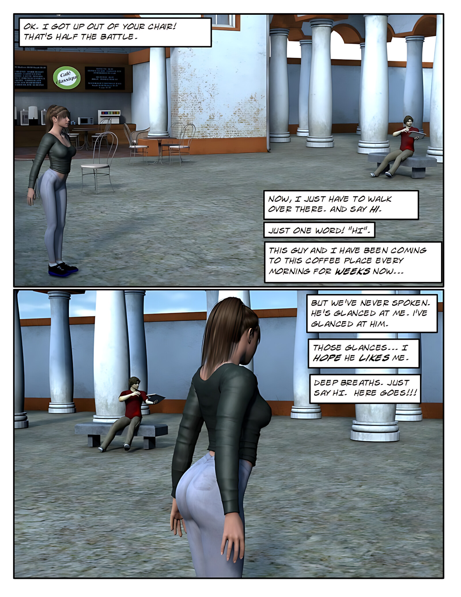 Shy Body Sculptor [StrongAndStacked], Shy Body Sculptor, page 3 of 33