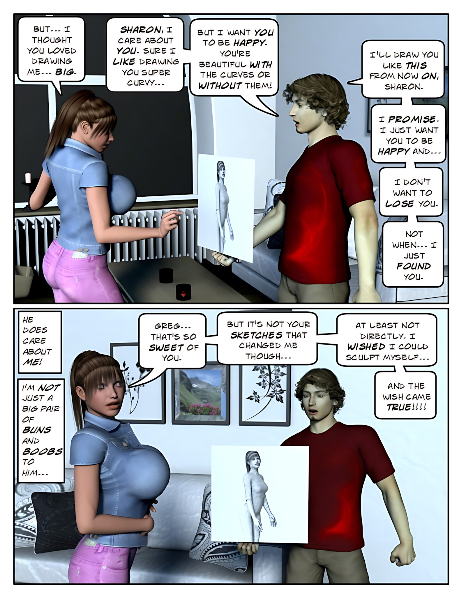 Shy Body Sculptor [StrongAndStacked], Shy Body Sculptor, page 23 of 33