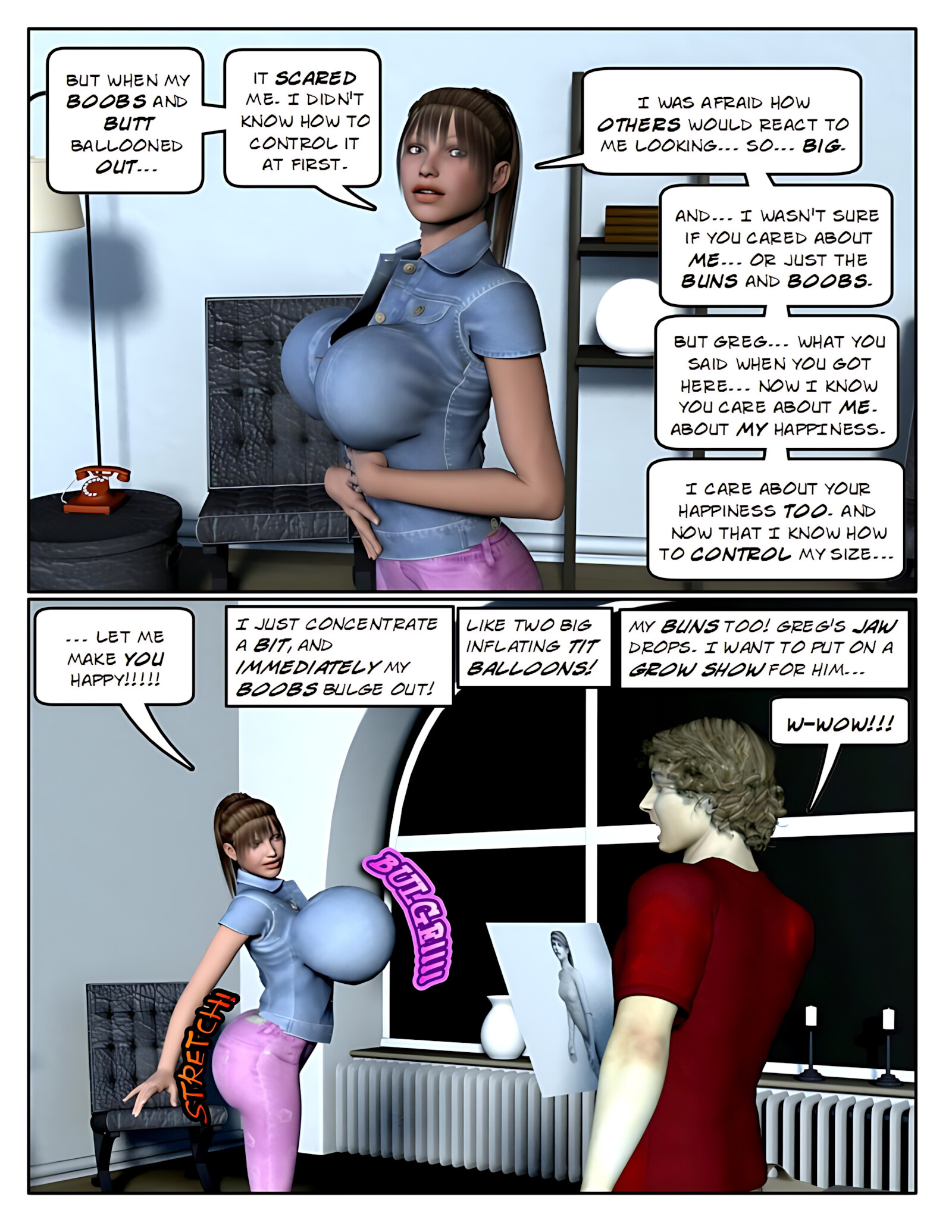Shy Body Sculptor [StrongAndStacked], Shy Body Sculptor, page 24 of 33
