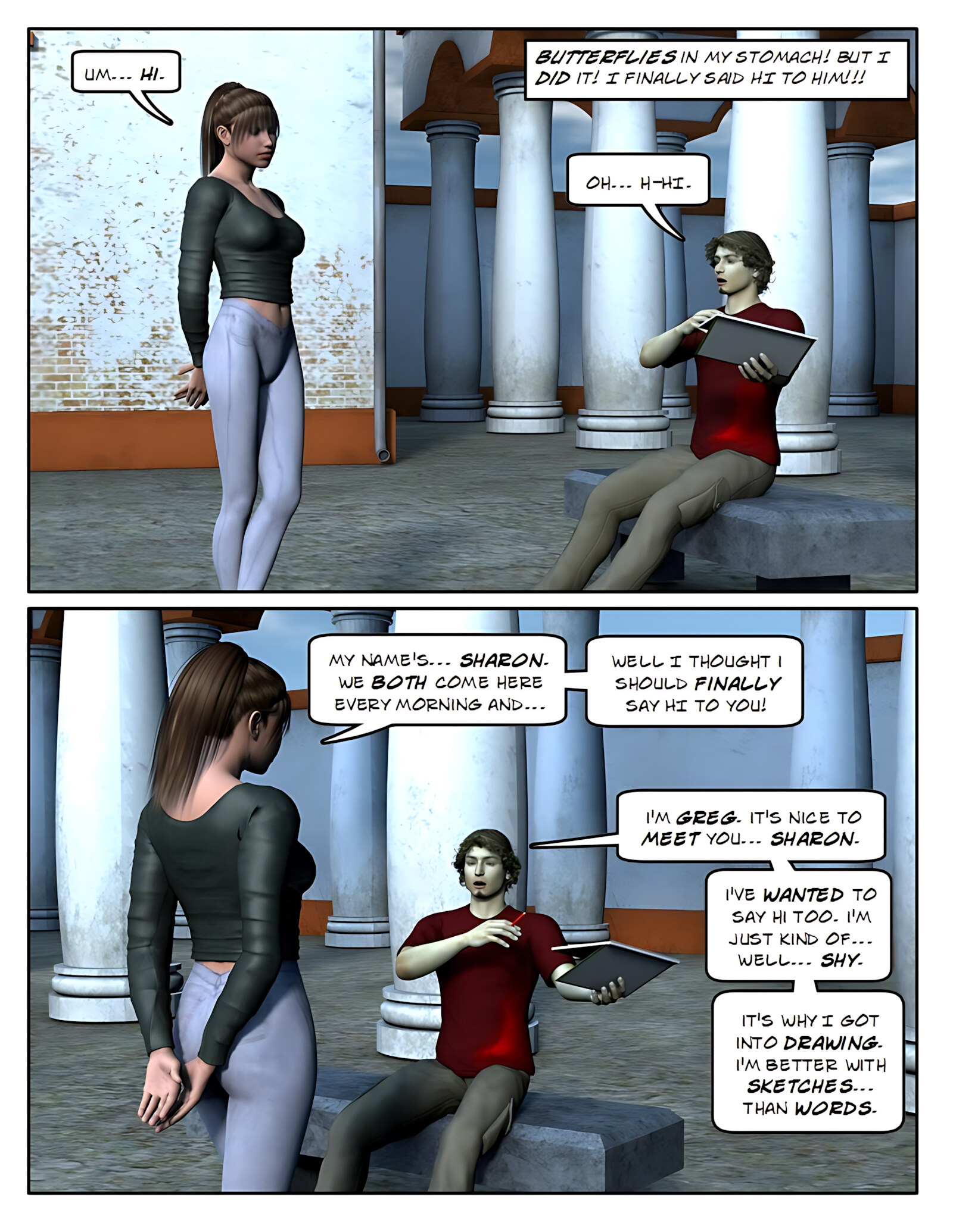 Shy Body Sculptor [StrongAndStacked], Shy Body Sculptor, page 4 of 33