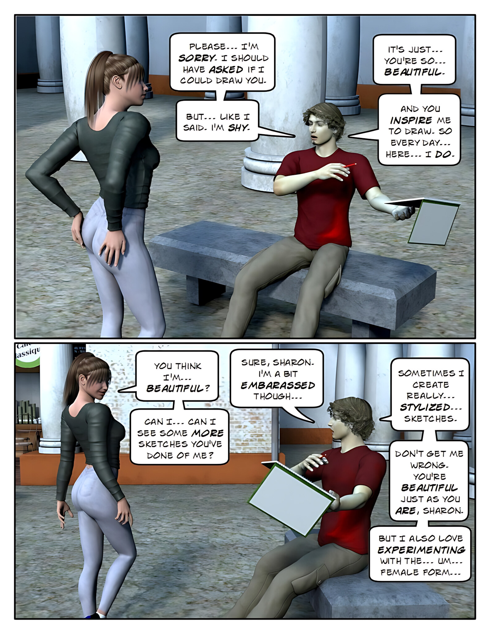 Shy Body Sculptor [StrongAndStacked], Shy Body Sculptor, page 6 of 33