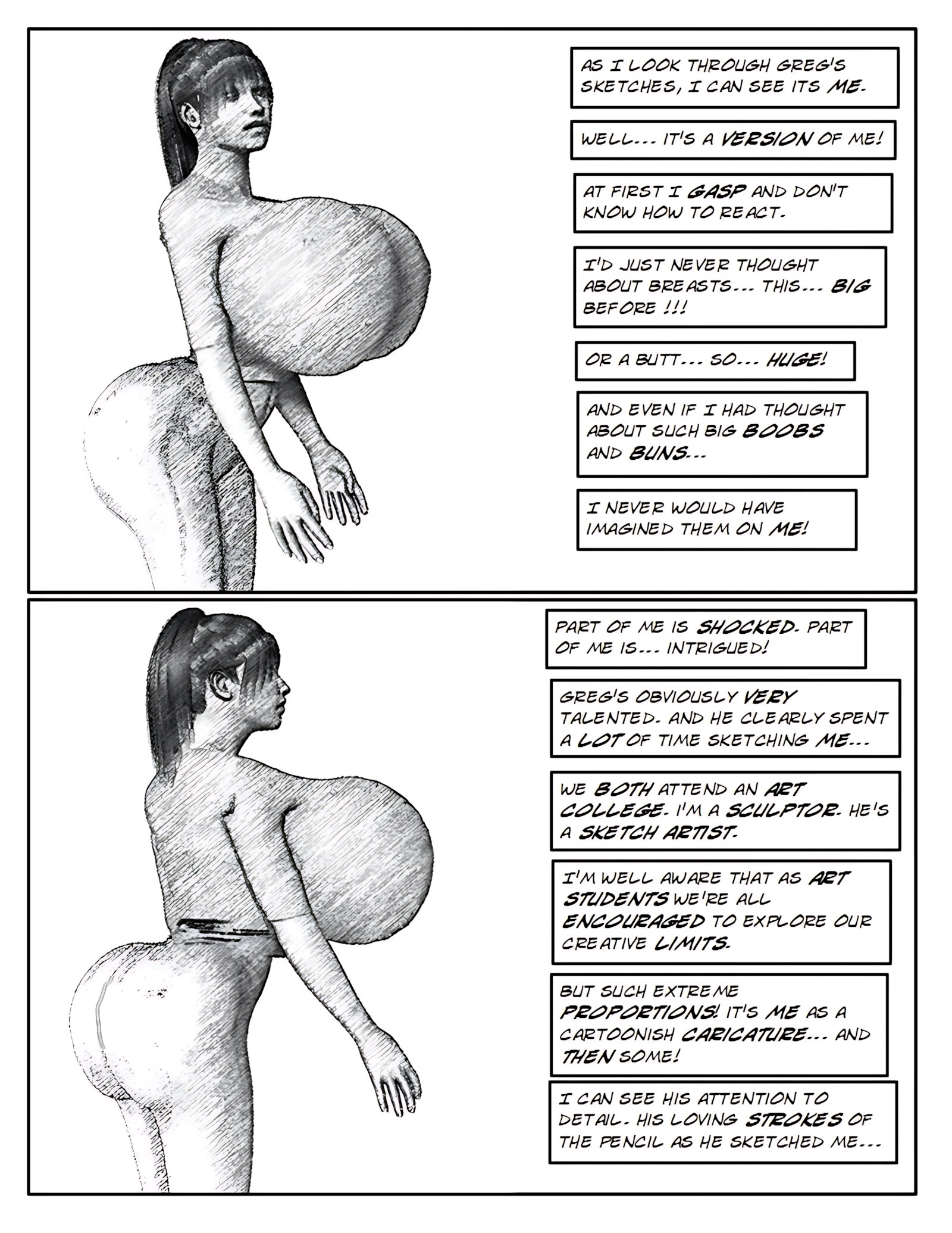 Shy Body Sculptor [StrongAndStacked], Shy Body Sculptor, page 8 of 33