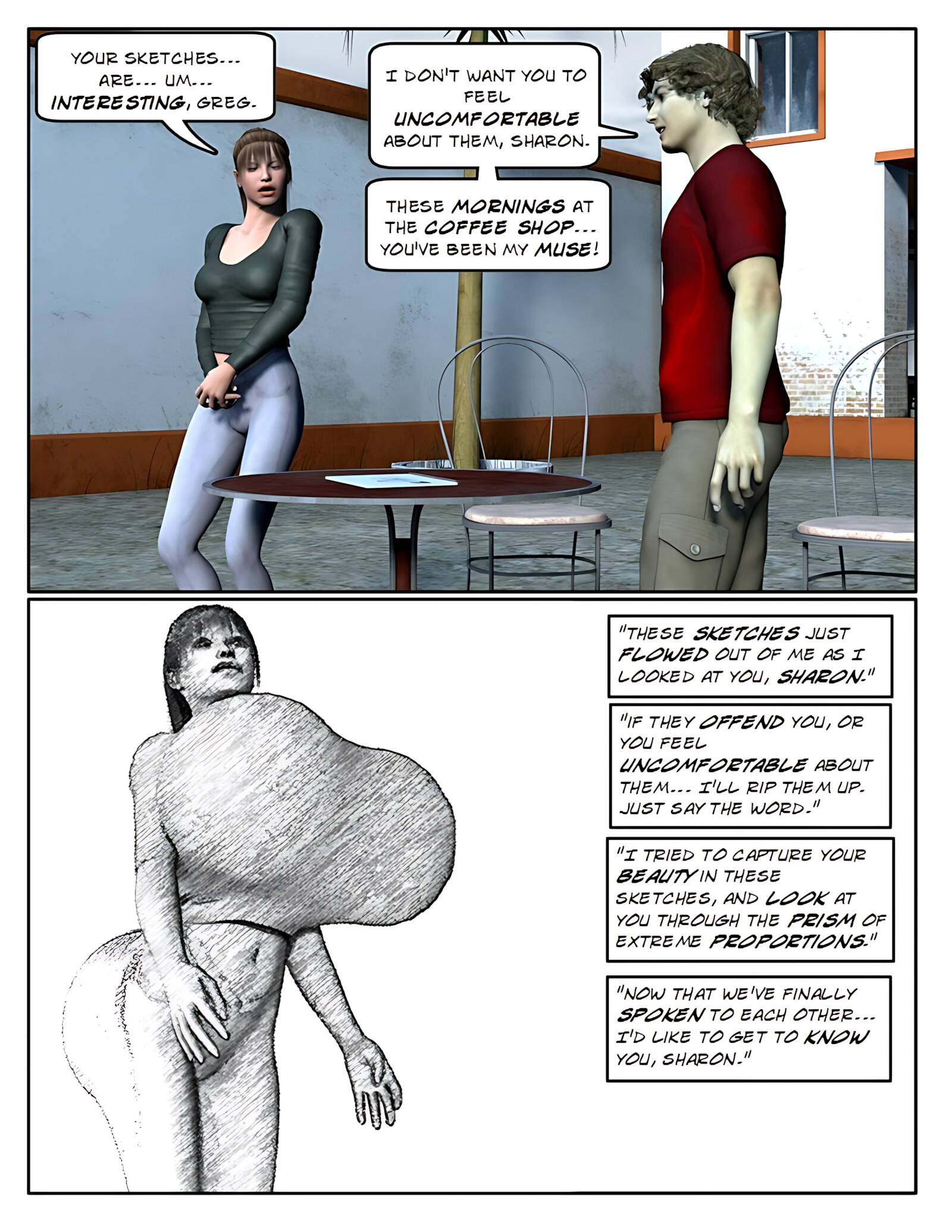 Shy Body Sculptor [StrongAndStacked], Shy Body Sculptor, page 9 of 33