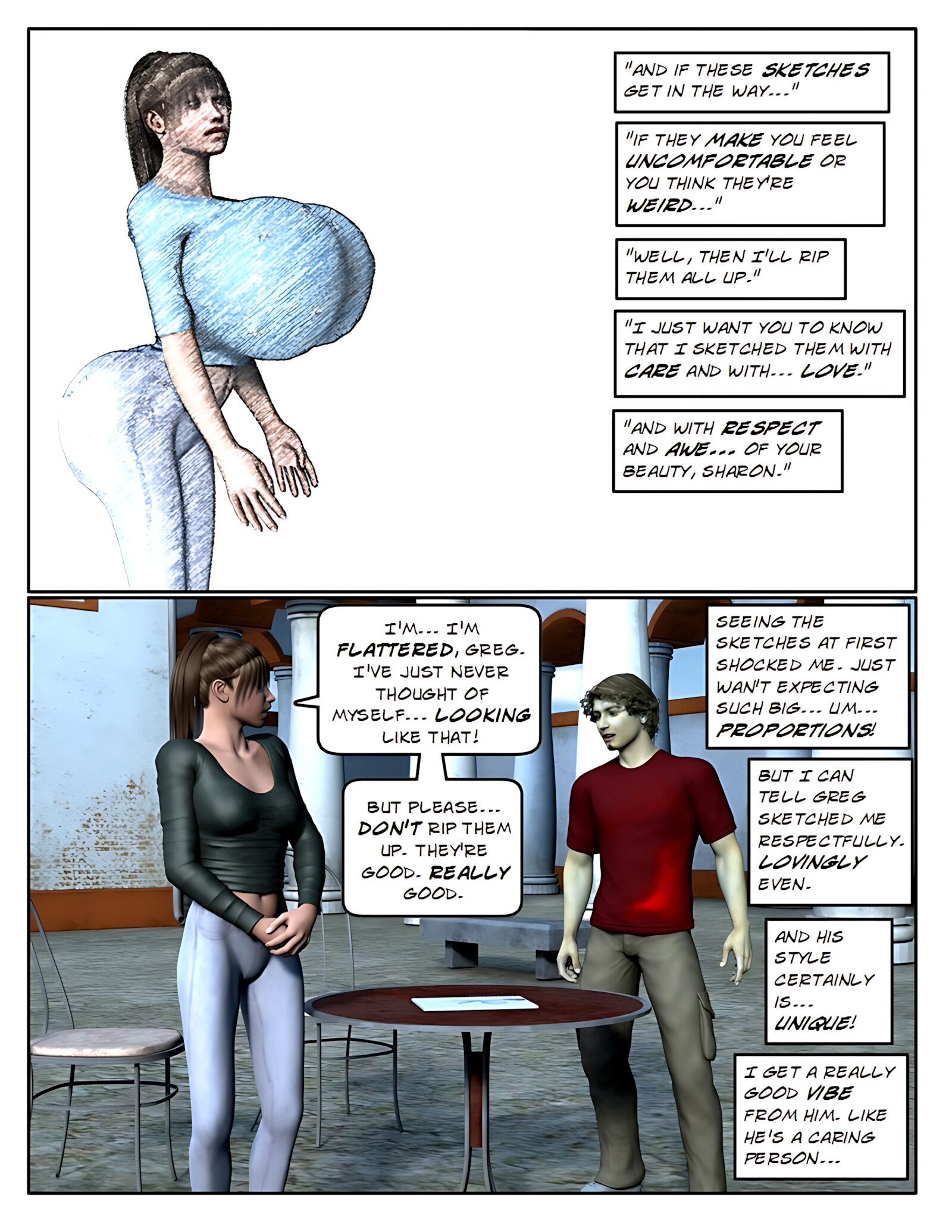 Shy Body Sculptor [StrongAndStacked], Shy Body Sculptor, page 10 of 33