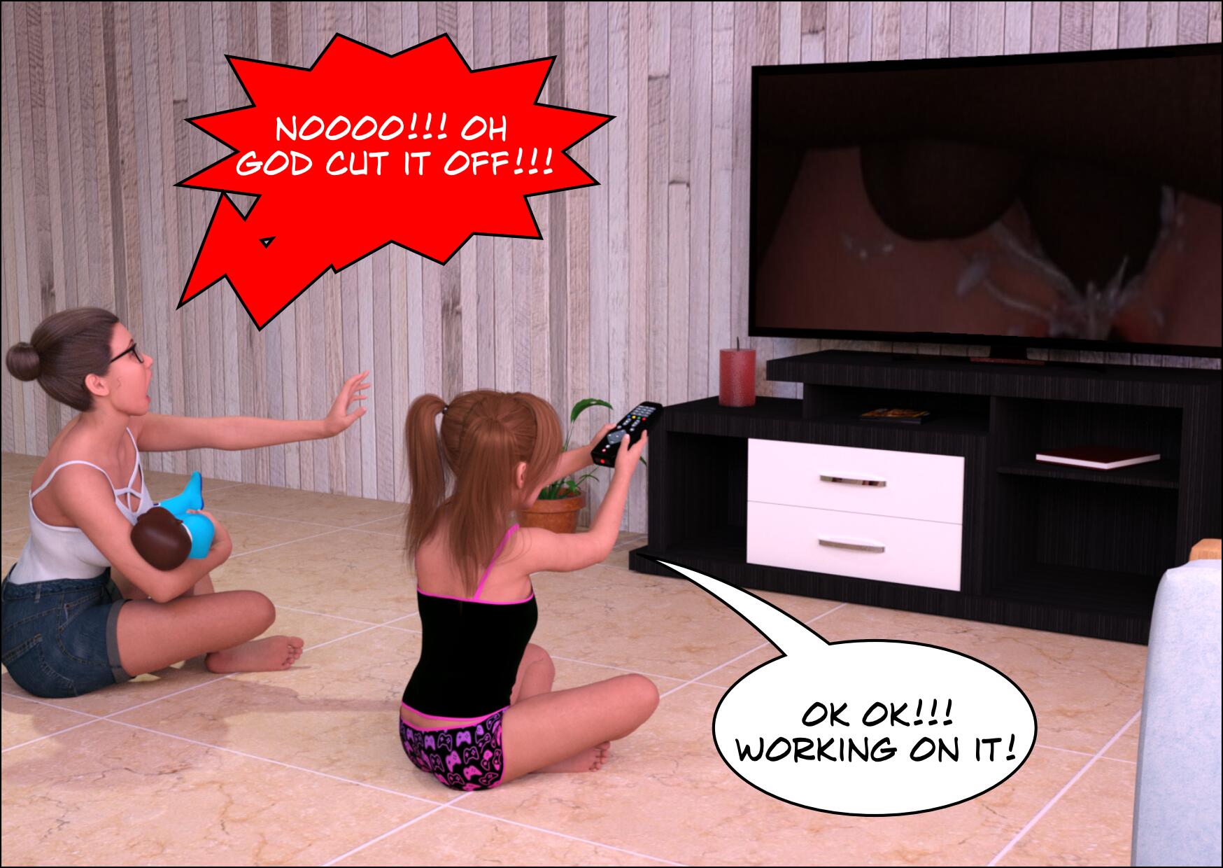 Slutwife Gangbang [Mature3DComics], Slutwife Gangbang 2, page 3 of 22