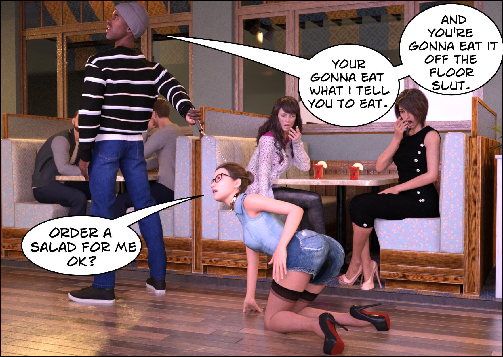 Slutwife Gangbang [Mature3DComics], Slutwife Gangbang 2, page 22 of 22