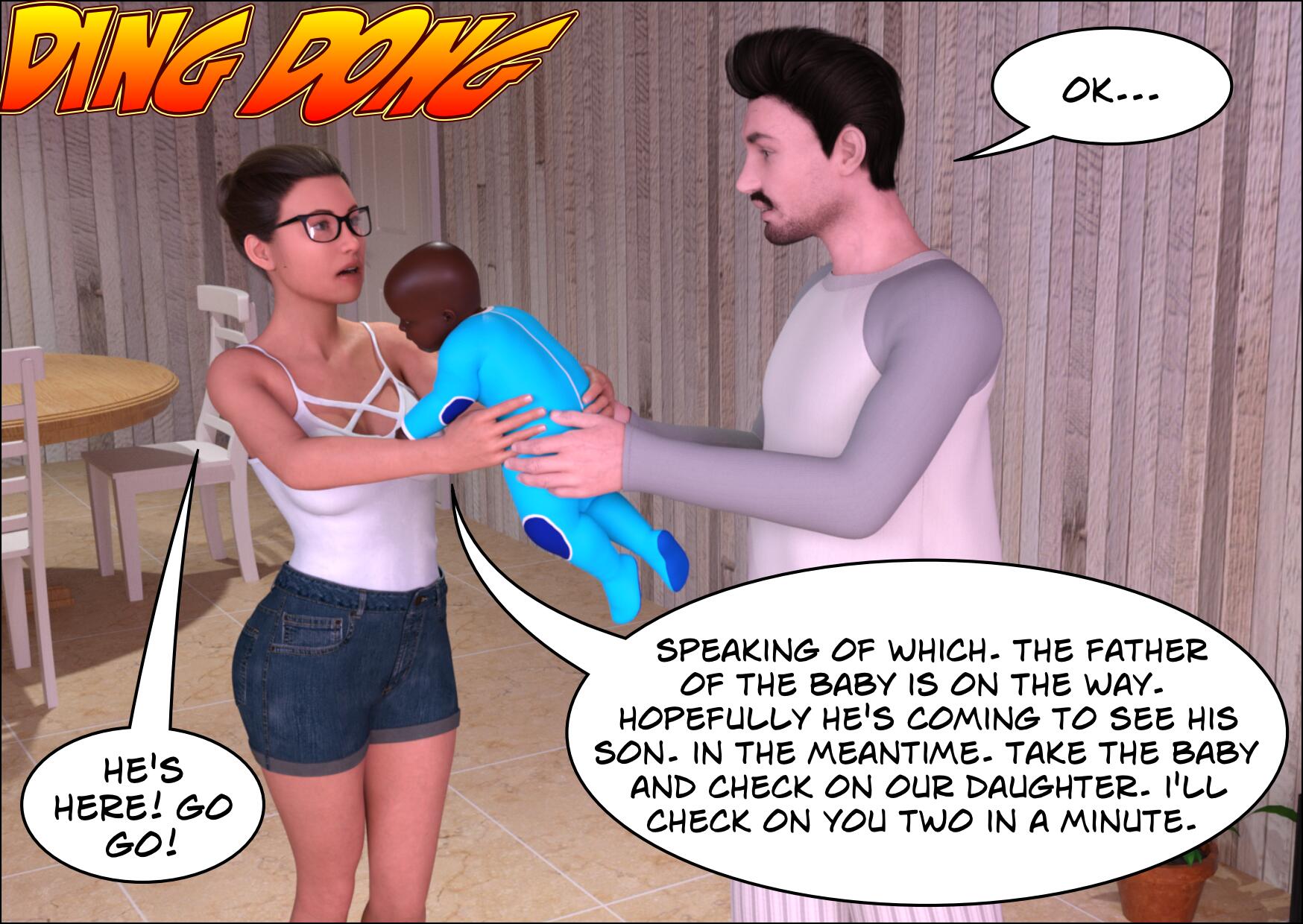 Slutwife Gangbang [Mature3DComics], Slutwife Gangbang 2, page 6 of 22