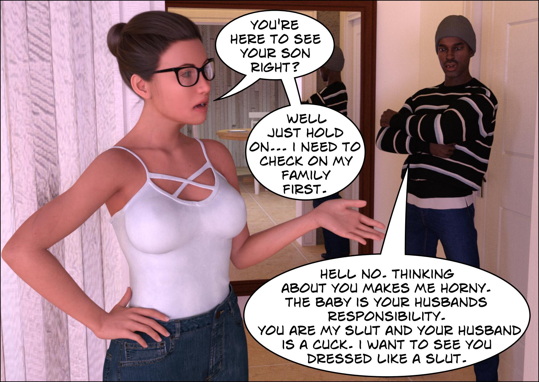 Slutwife Gangbang [Mature3DComics], Slutwife Gangbang 2, page 7 of 22