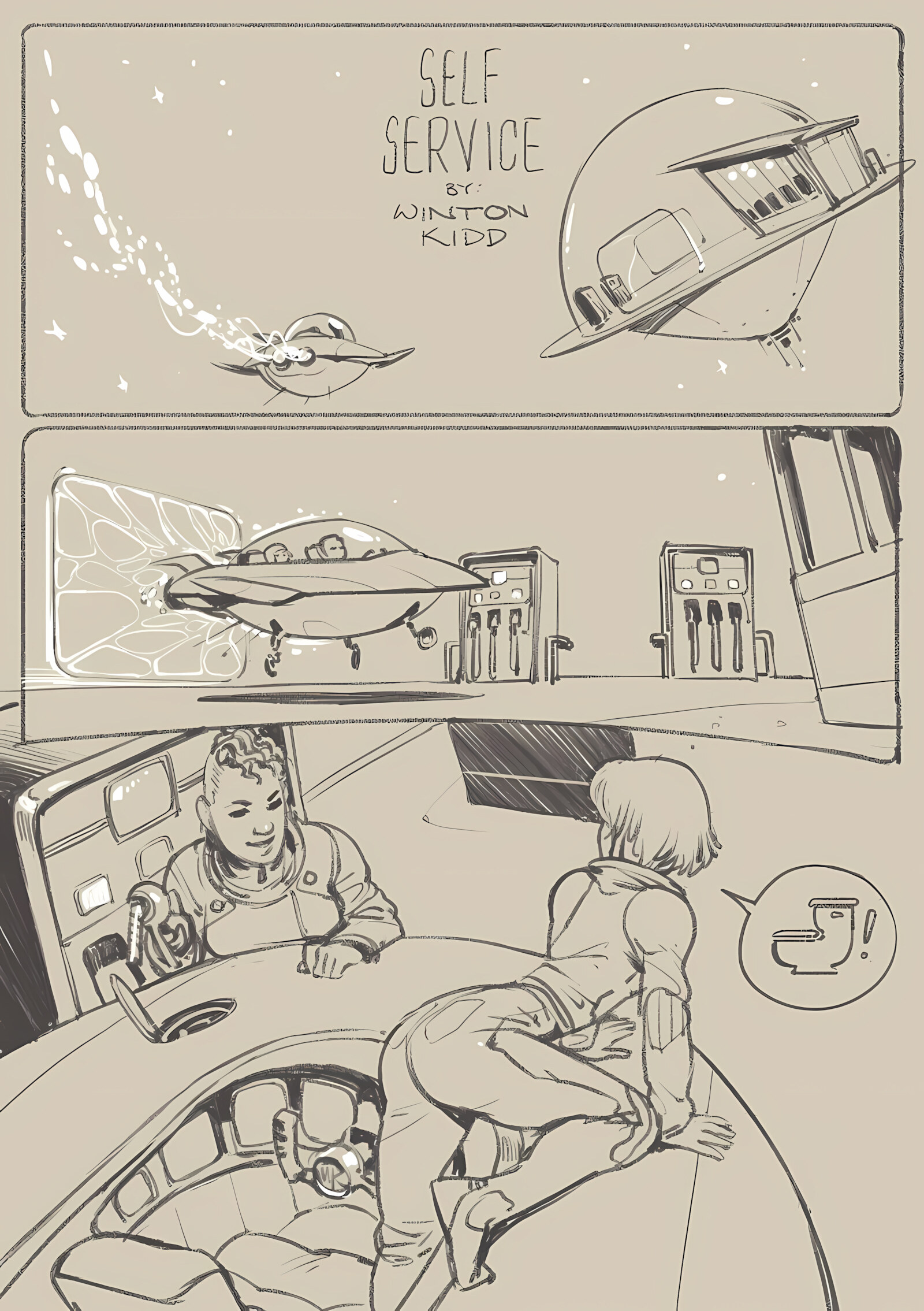 Space Express [WintonKidd], Space Express 2, page 2 of 12