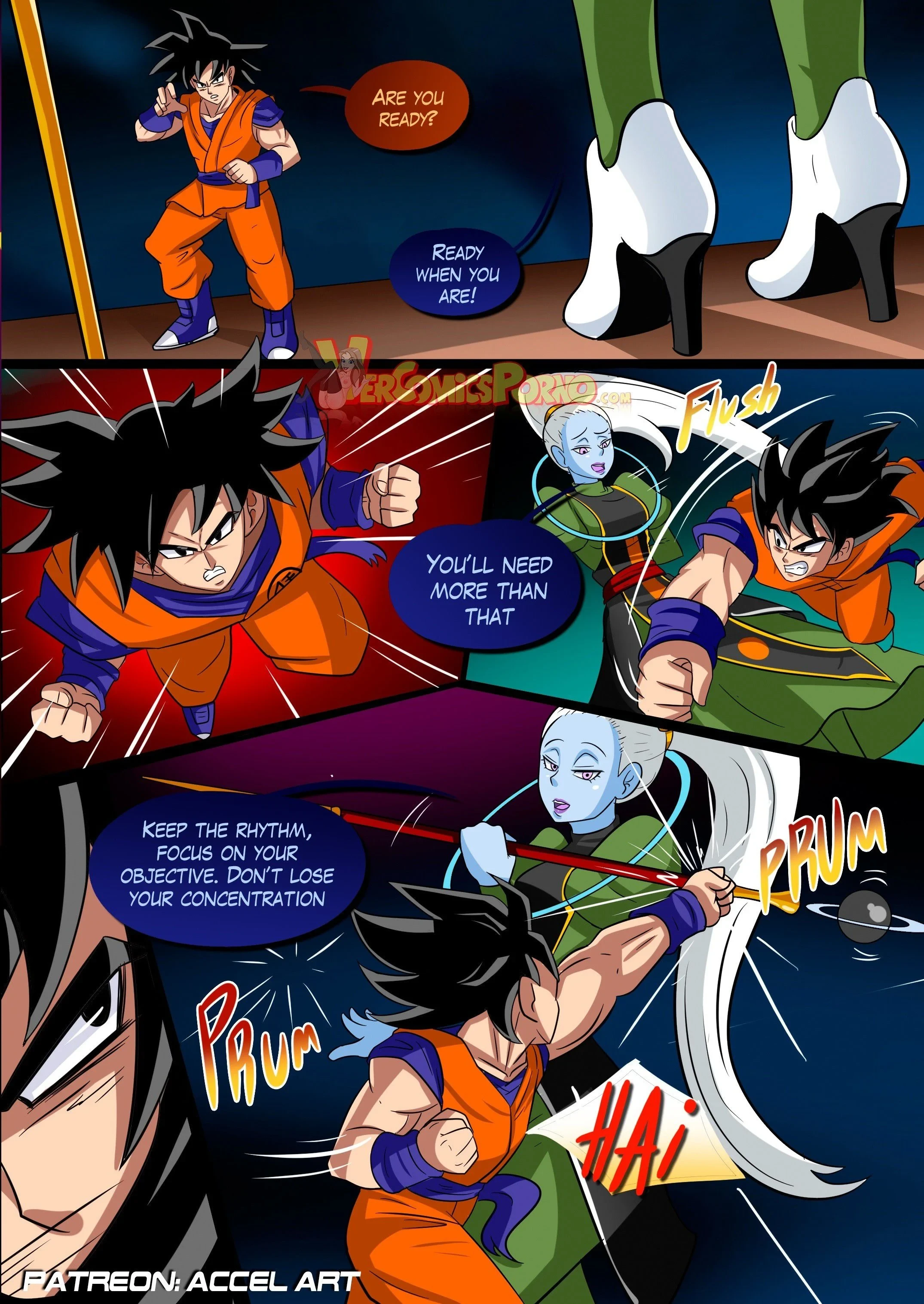 Special Training (Dragon Ball Z) [Accel Art], 1 . Special Training - (Dragon Ball Z) [Accel Art], page 4 of 23