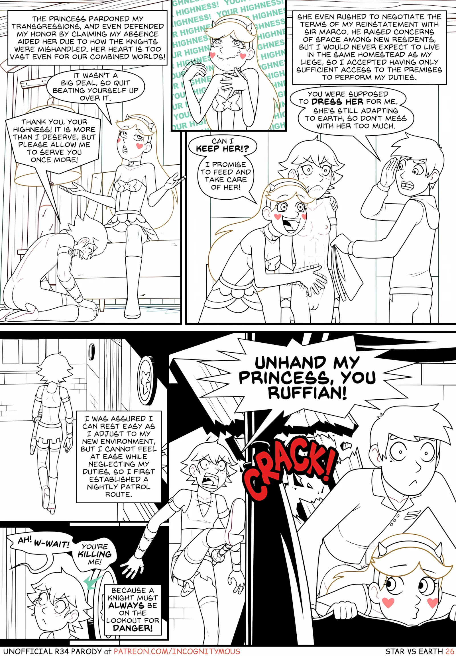 Star vs the Forces of Evil – Star vs Earth [Incognitymous], Star vs the Forces of Evil - Star vs Earth, page 12 of 48