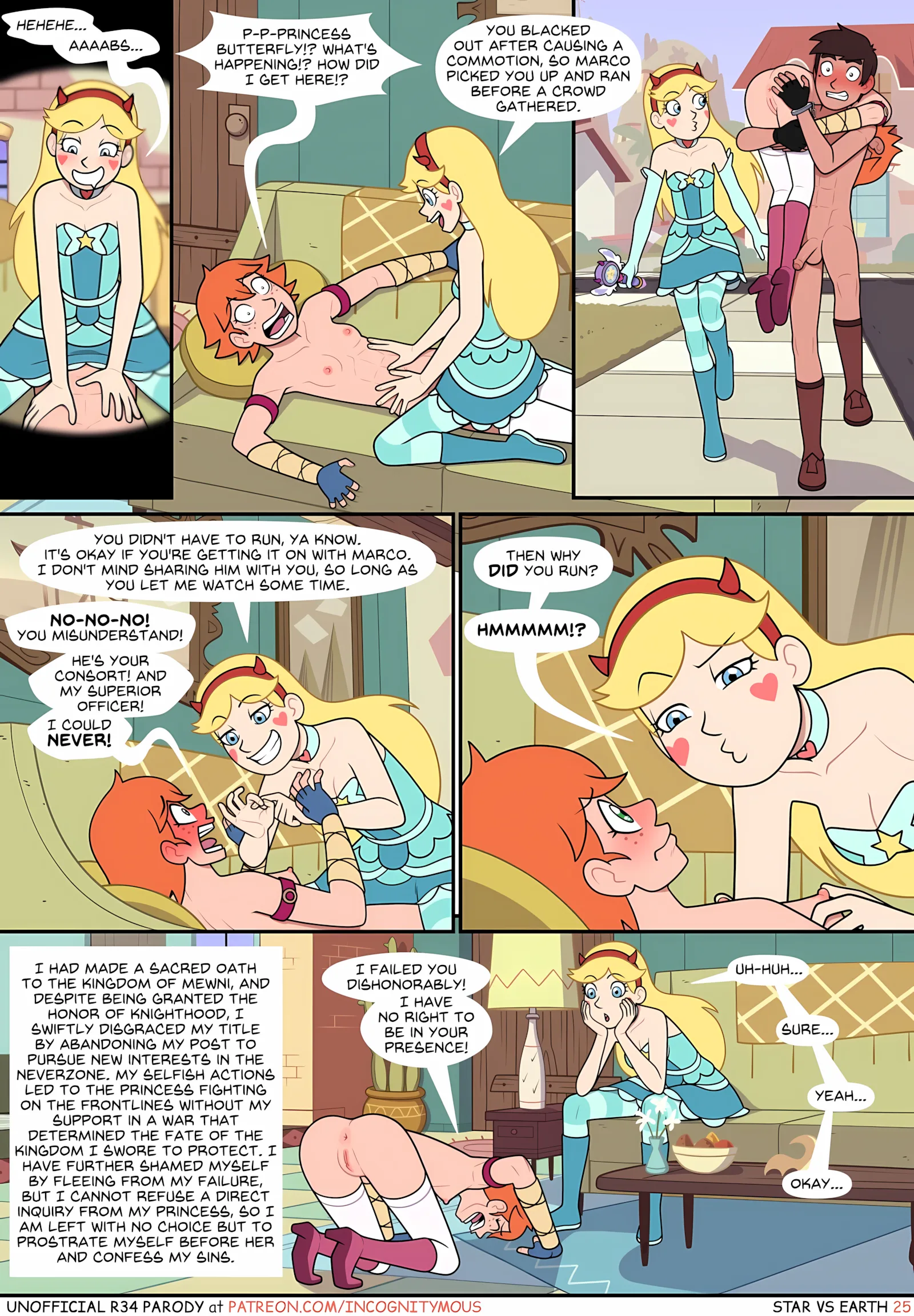 Star vs the Forces of Evil – Star vs Earth [Incognitymous], Star vs the Forces of Evil - Star vs Earth, page 25 of 48