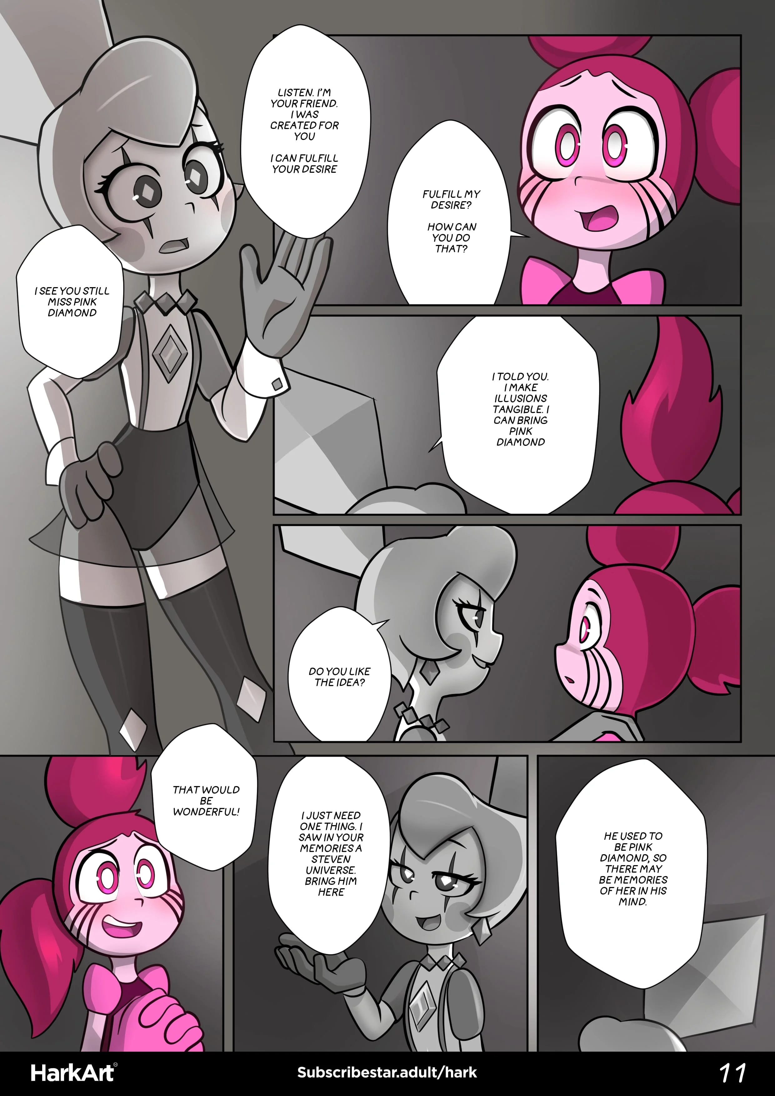 Steven’s Desire – Steven Universe, 1 . Steven's Desire - Chapter 1 [HarkArt], page 14 of 51