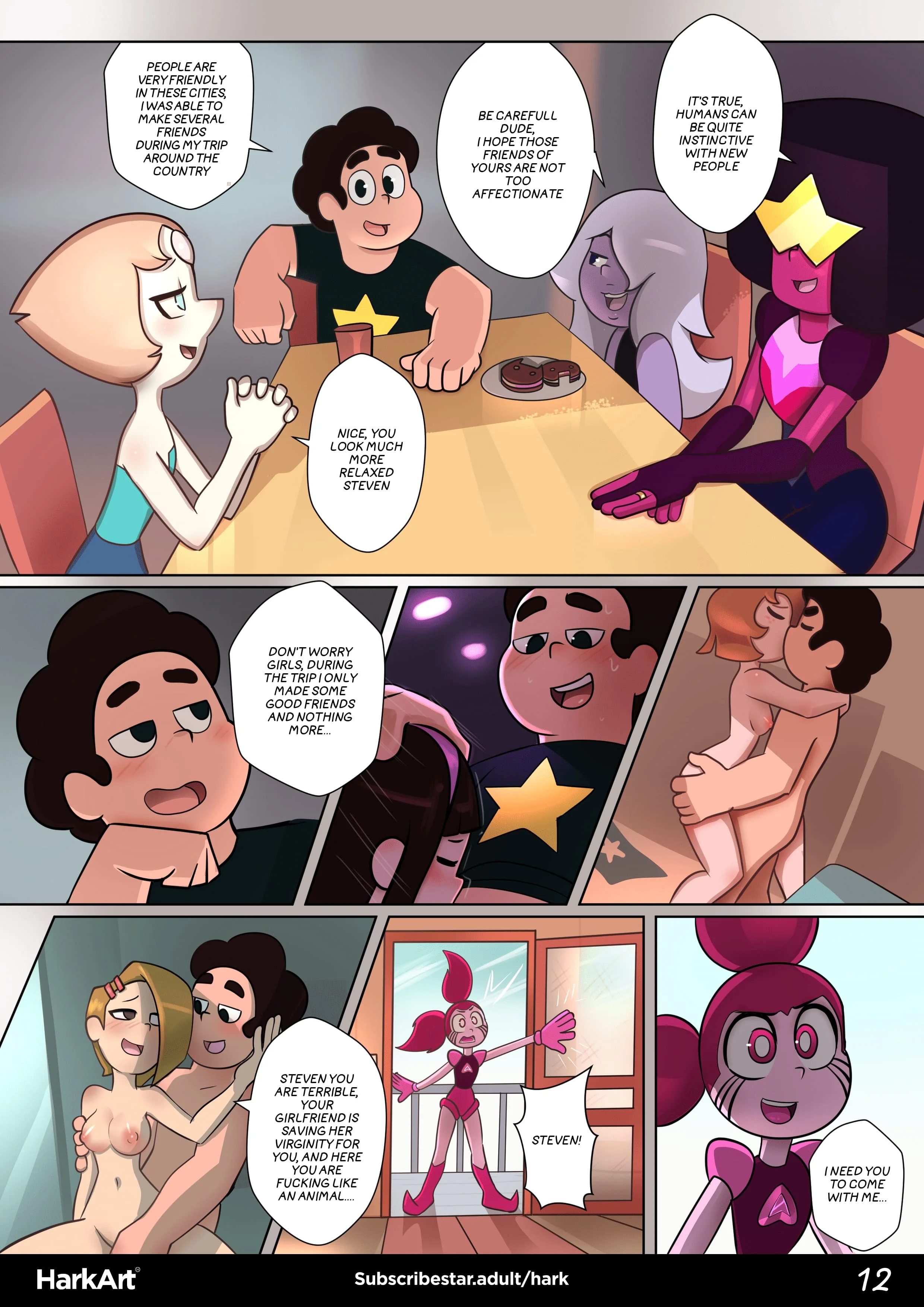 Steven’s Desire – Steven Universe, 1 . Steven's Desire - Chapter 1 [HarkArt], page 15 of 51