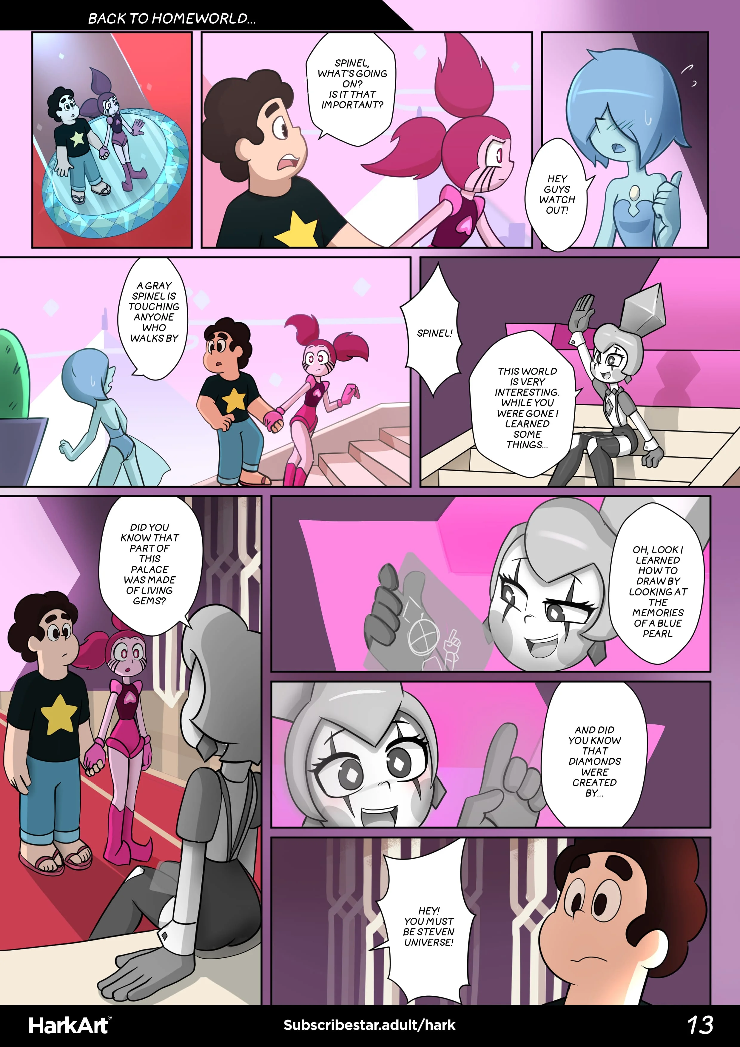 Steven’s Desire – Steven Universe, 1 . Steven's Desire - Chapter 1 [HarkArt], page 16 of 51