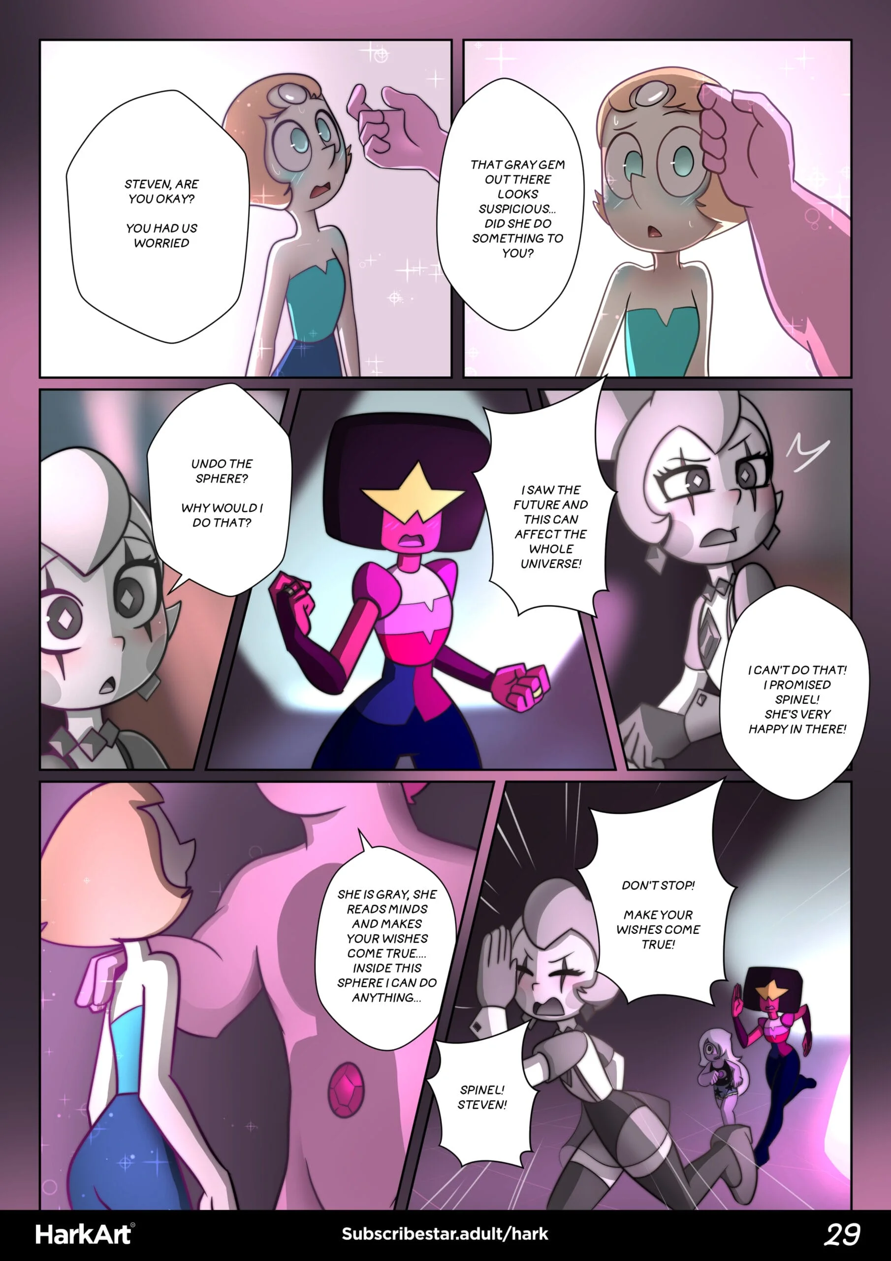 Steven’s Desire – Steven Universe, 1 . Steven's Desire - Chapter 1 [HarkArt], page 32 of 51