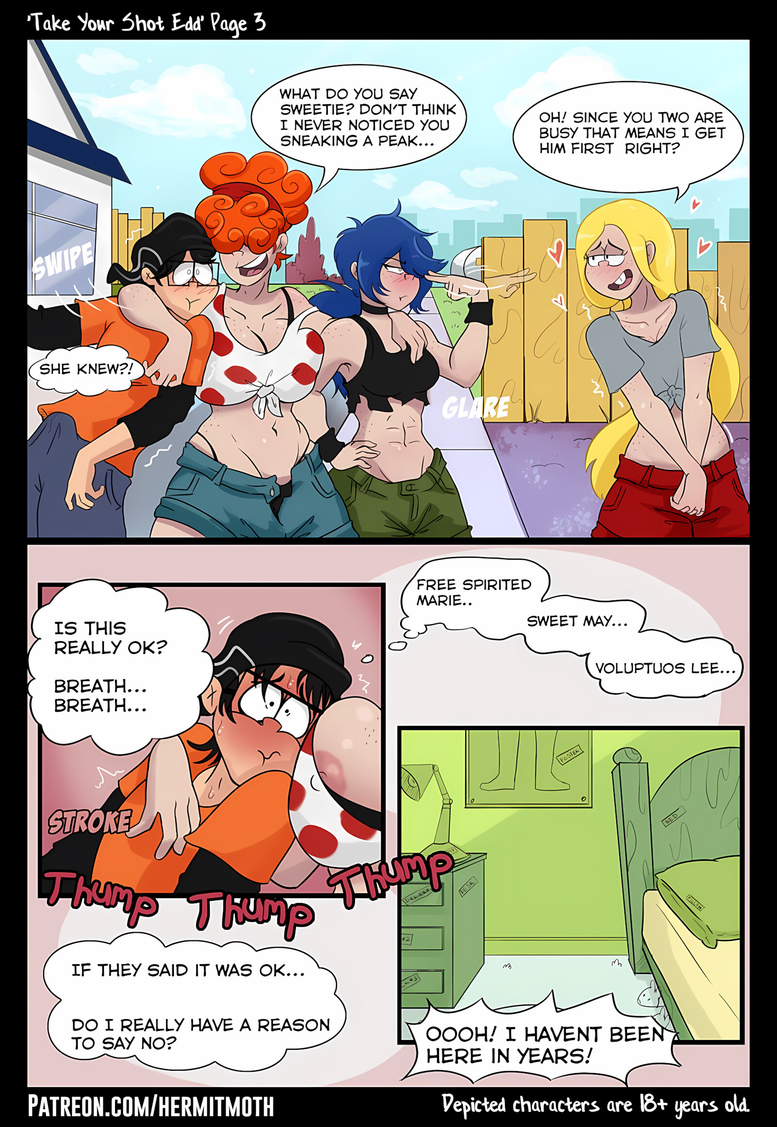 Take Your Shot, Edd [Hermit Moth], Take Your Shot, Edd, page 4 of 19
