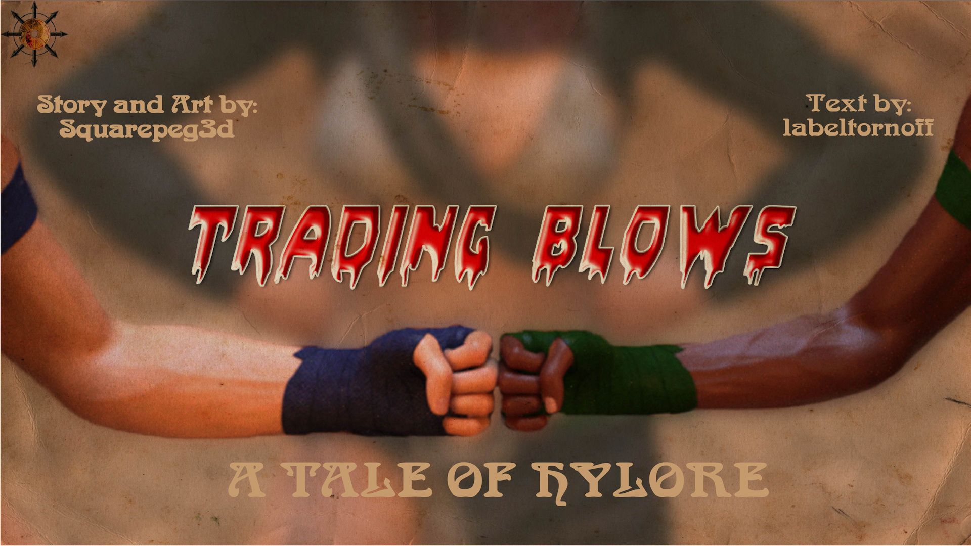 Tales Of Hylore [SquarePeg3D], Tales Of Hylore- Trading Blows, page 1 of 104