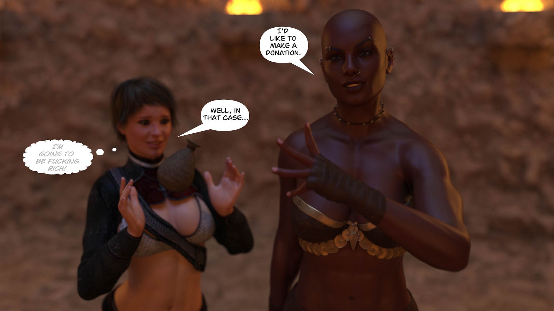 Tales Of Hylore [SquarePeg3D], Tales Of Hylore- Trading Blows, page 57 of 104