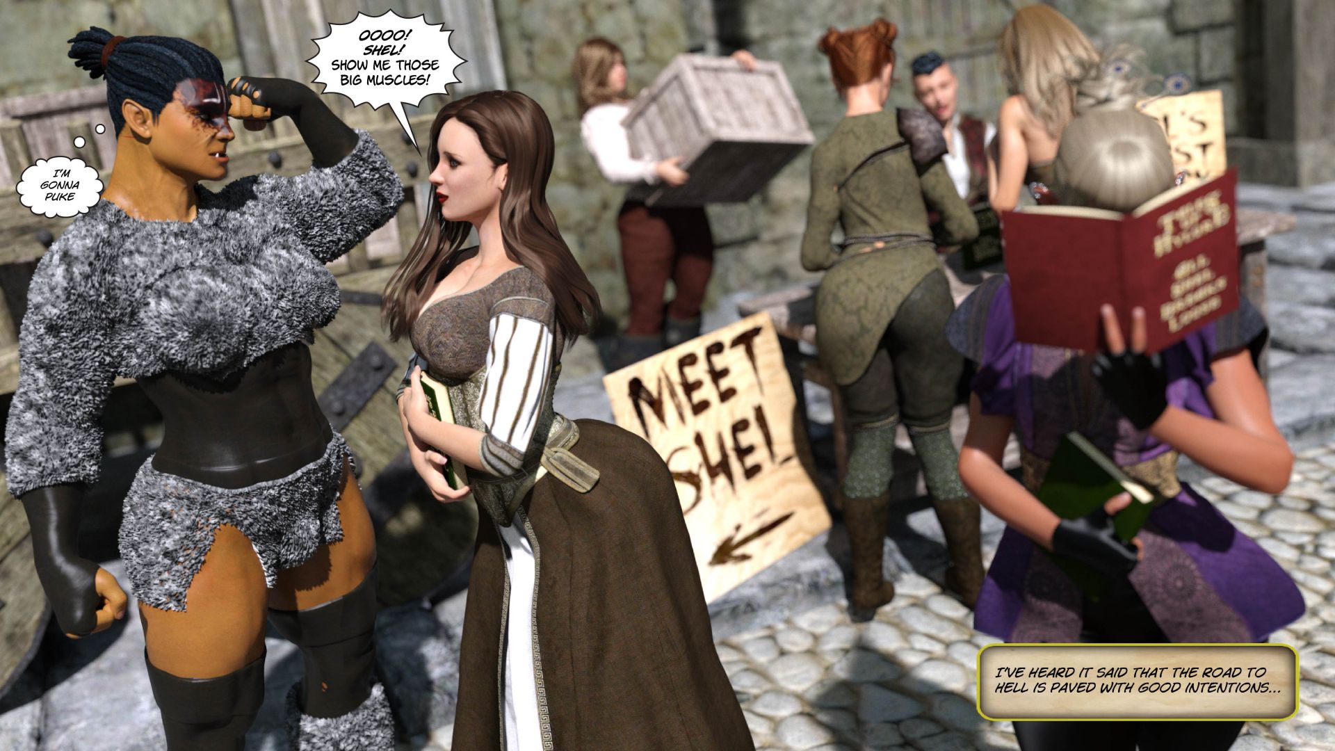 Tales Of Hylore [SquarePeg3D], Tales Of Hylore - The Road To Shel, page 85 of 100
