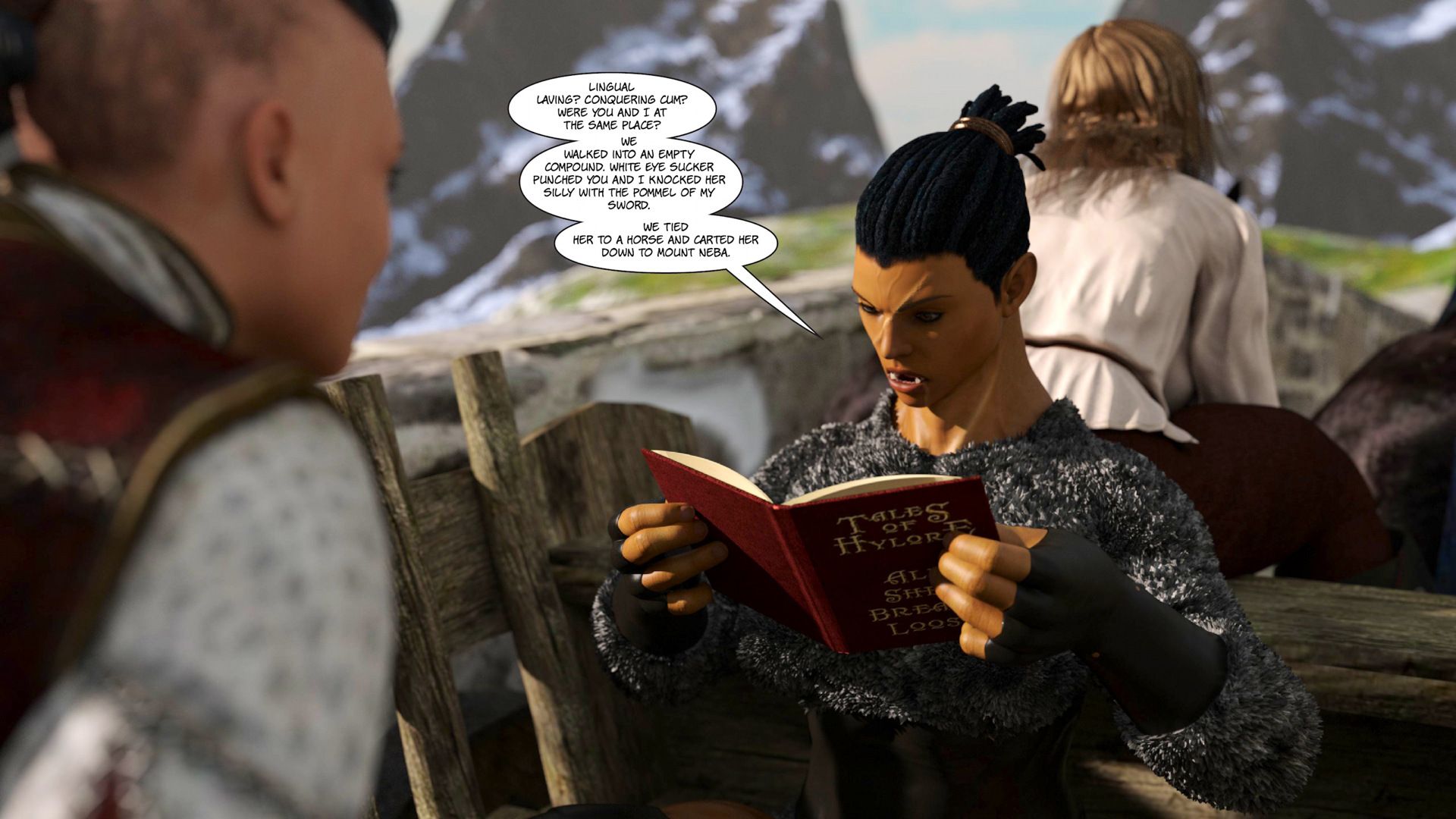 Tales Of Hylore [SquarePeg3D], Tales Of Hylore - All Shel Breaks Loose, page 90 of 100