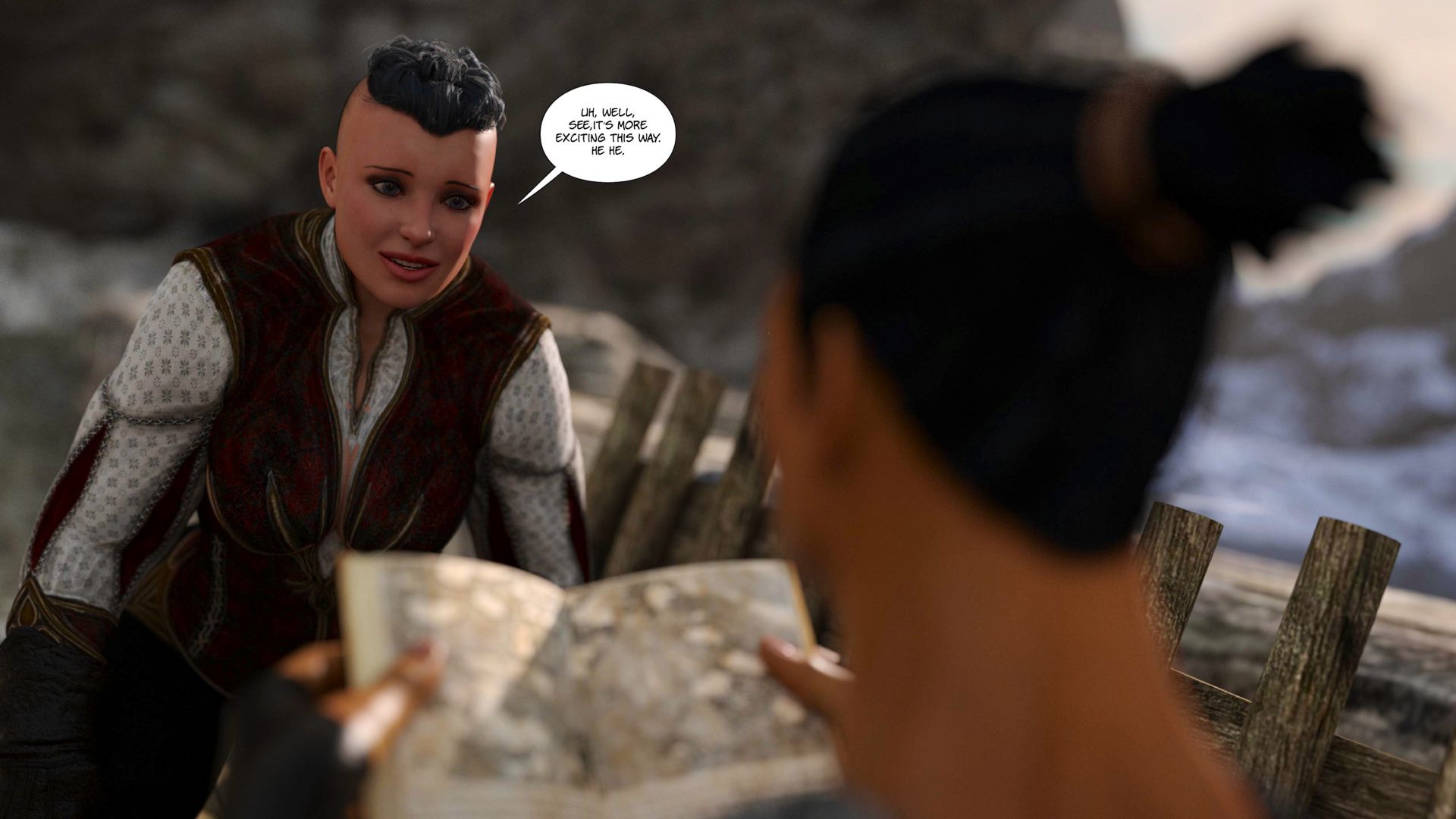 Tales Of Hylore [SquarePeg3D], Tales Of Hylore - All Shel Breaks Loose, page 91 of 100