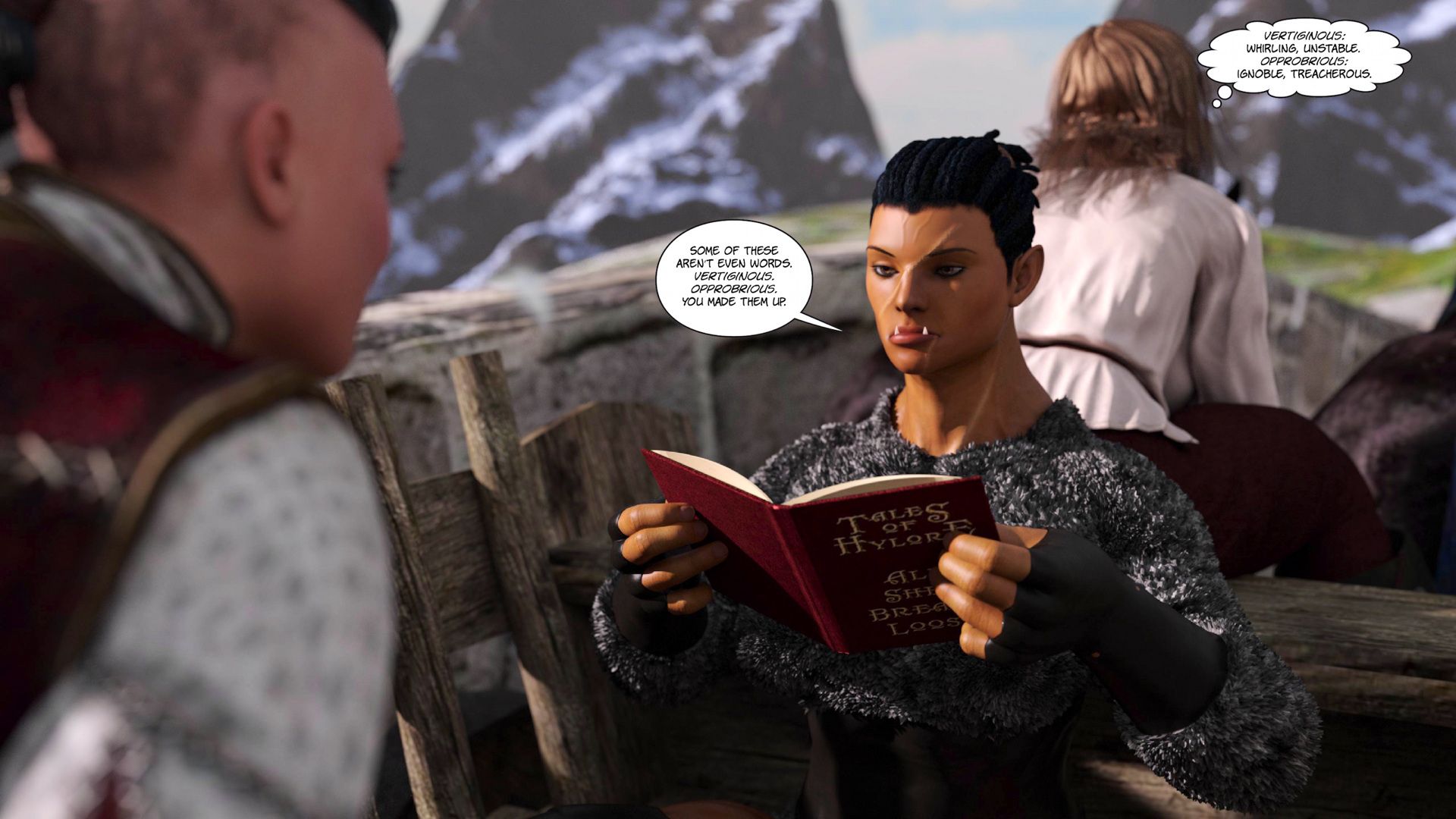 Tales Of Hylore [SquarePeg3D], Tales Of Hylore - All Shel Breaks Loose, page 92 of 100