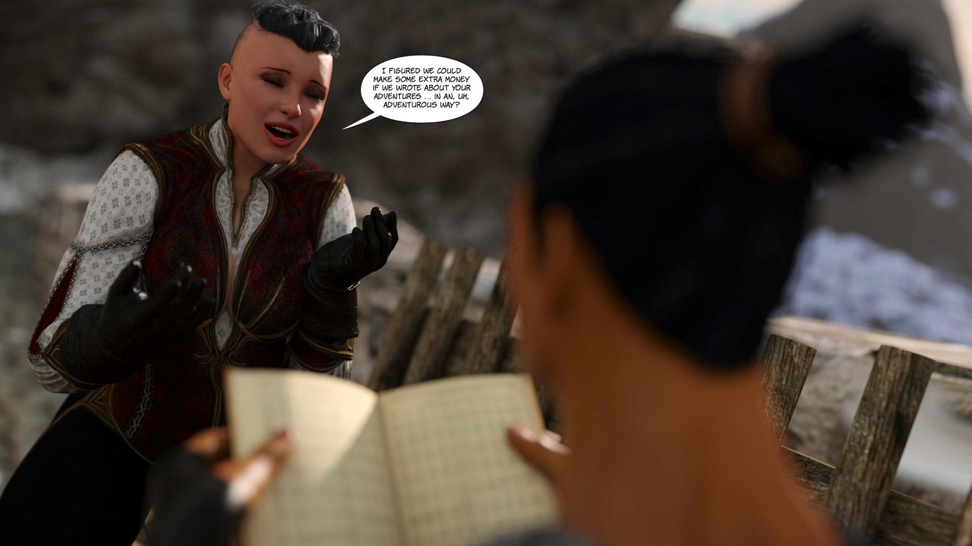 Tales Of Hylore [SquarePeg3D], Tales Of Hylore - All Shel Breaks Loose, page 93 of 100