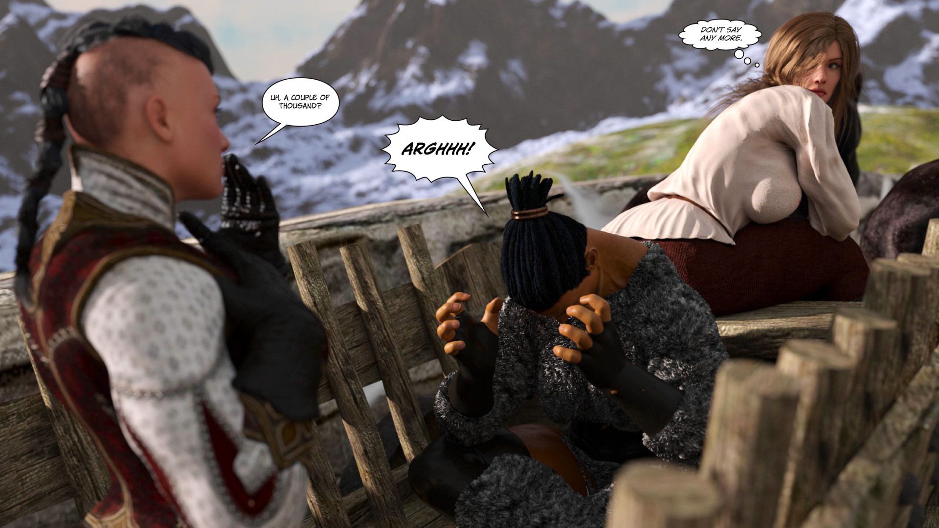 Tales Of Hylore [SquarePeg3D], Tales Of Hylore - All Shel Breaks Loose, page 96 of 100
