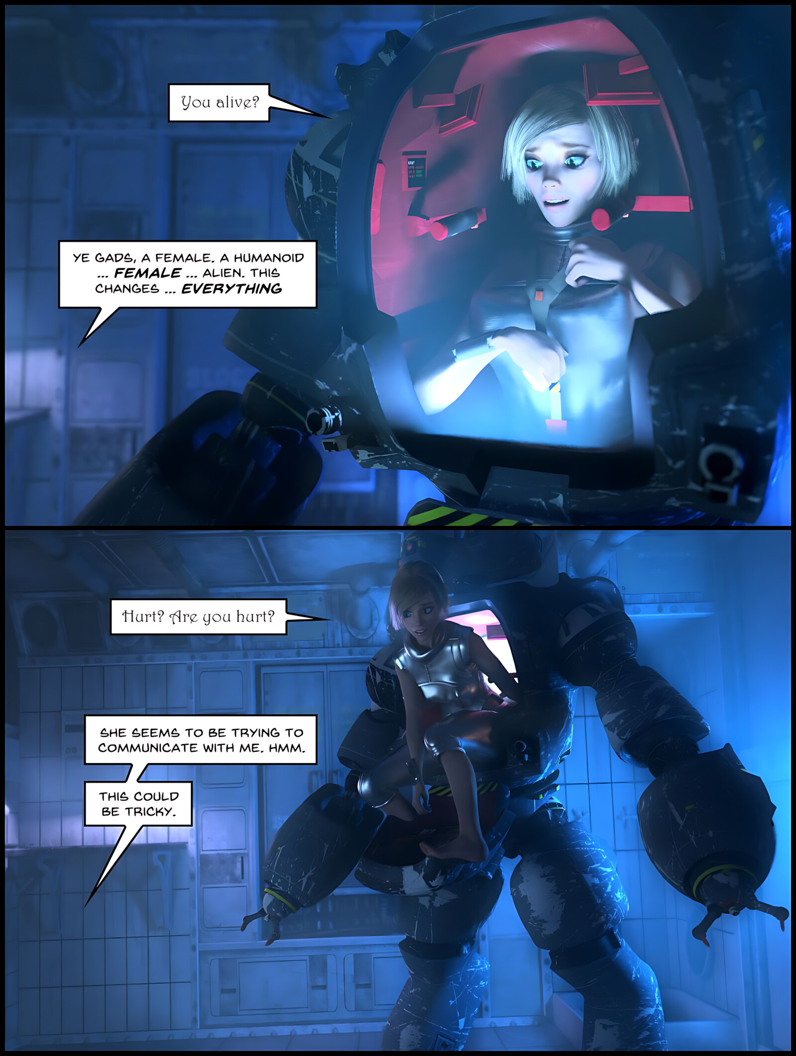 Telepathic Hentai Tentacle Spacey Rapey Sex Trek 9000 [Sindy Anna Jones], Telepathic Hentai Tentacle Spacey Rapey Sex Trek 9000, page 28 of 162