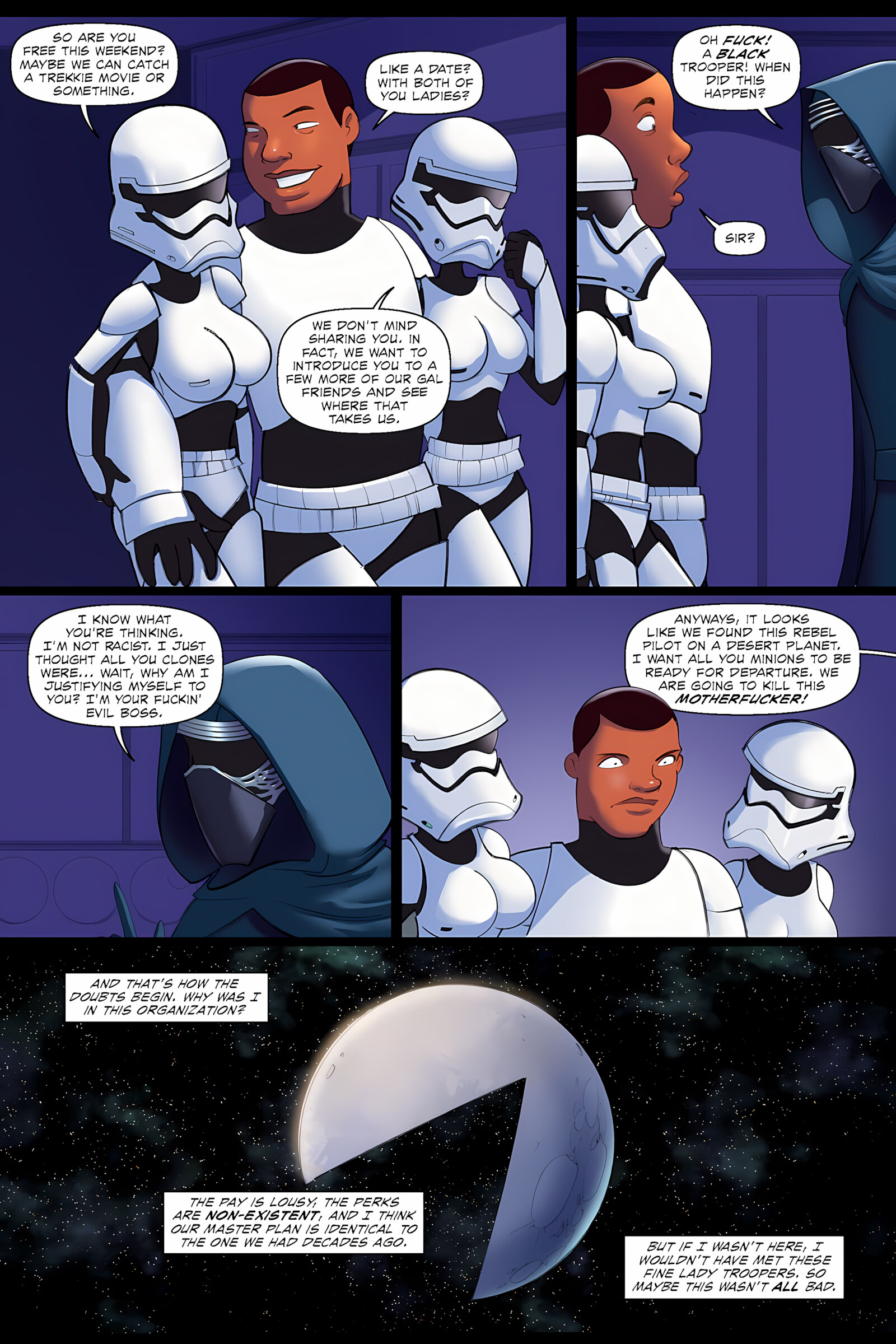 The Cock Awakens [Dirty Comics], The Cock Awakens, page 12 of 26