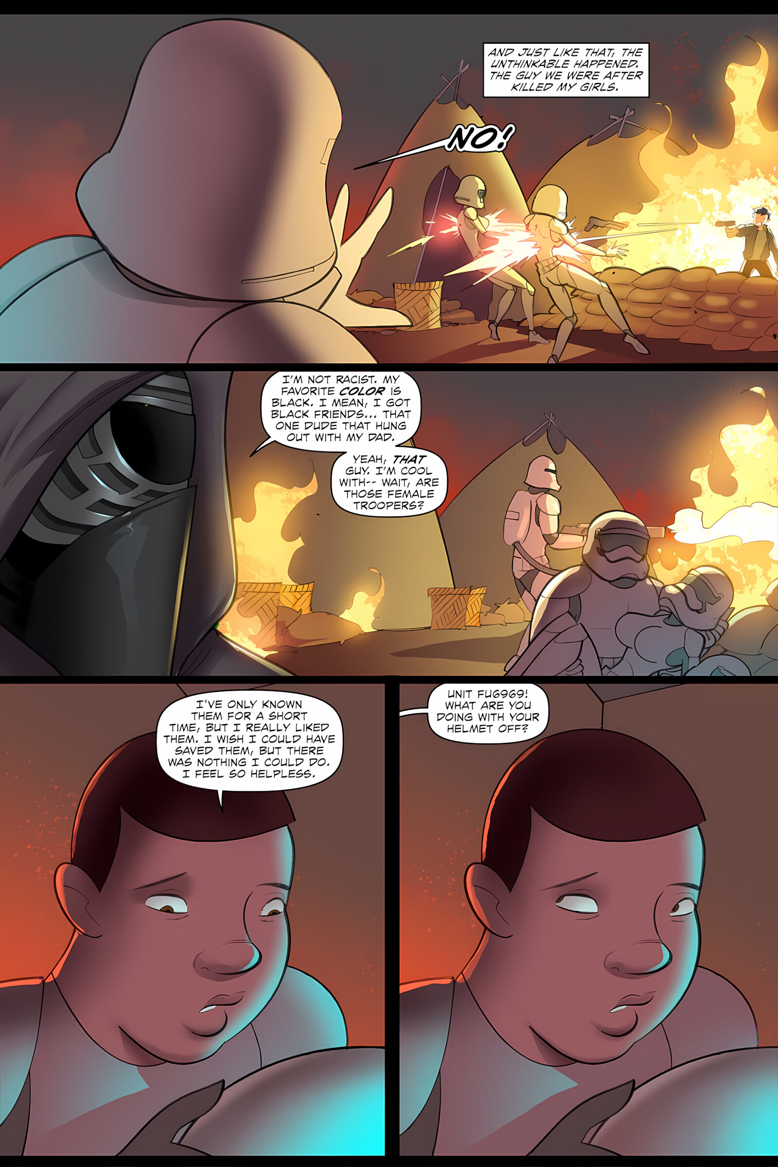 The Cock Awakens [Dirty Comics], The Cock Awakens, page 13 of 26