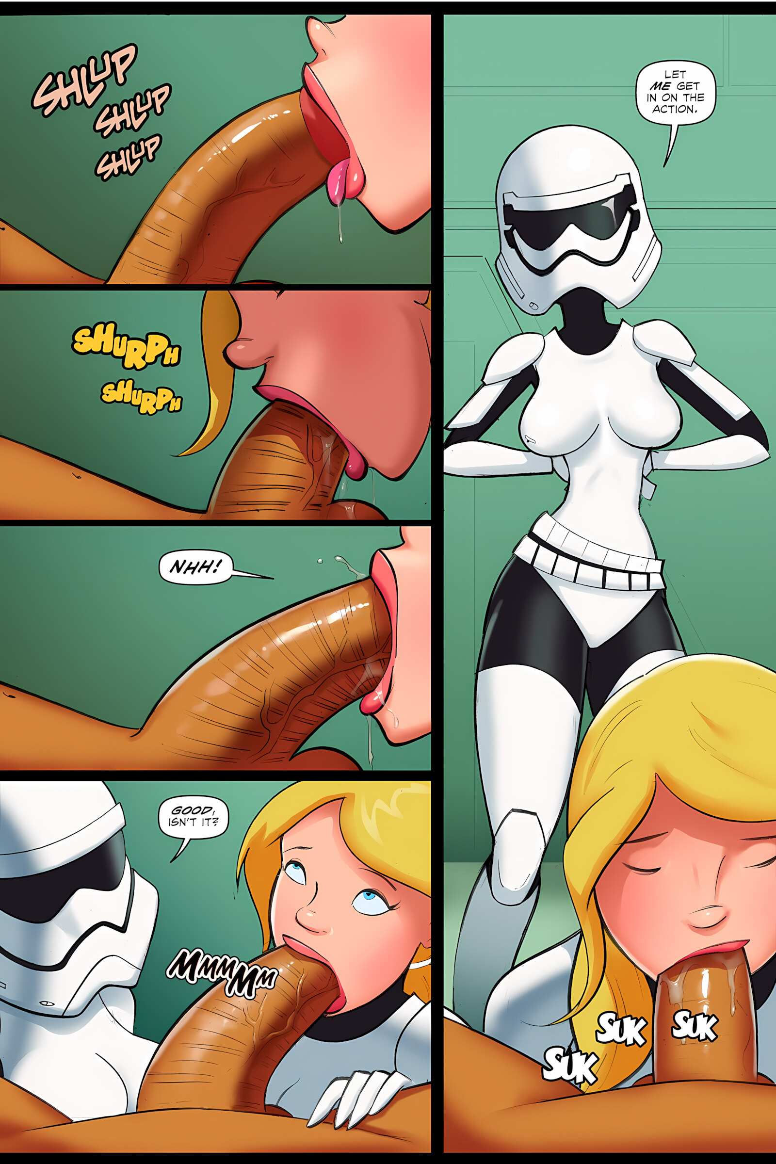 The Cock Awakens [Dirty Comics], The Cock Awakens, page 4 of 26