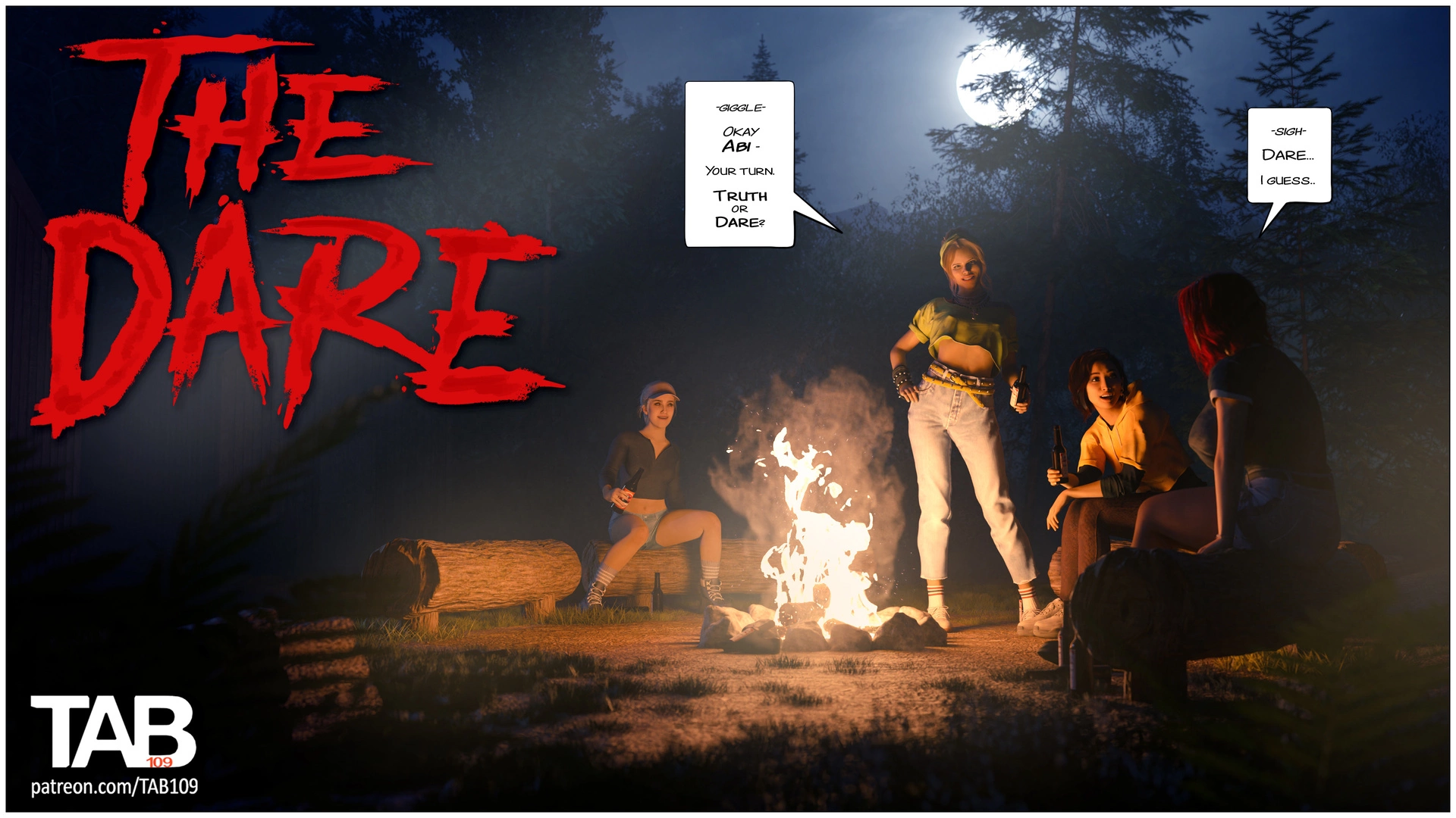 The Dare [Tab109], The Dare, page 1 of 18
