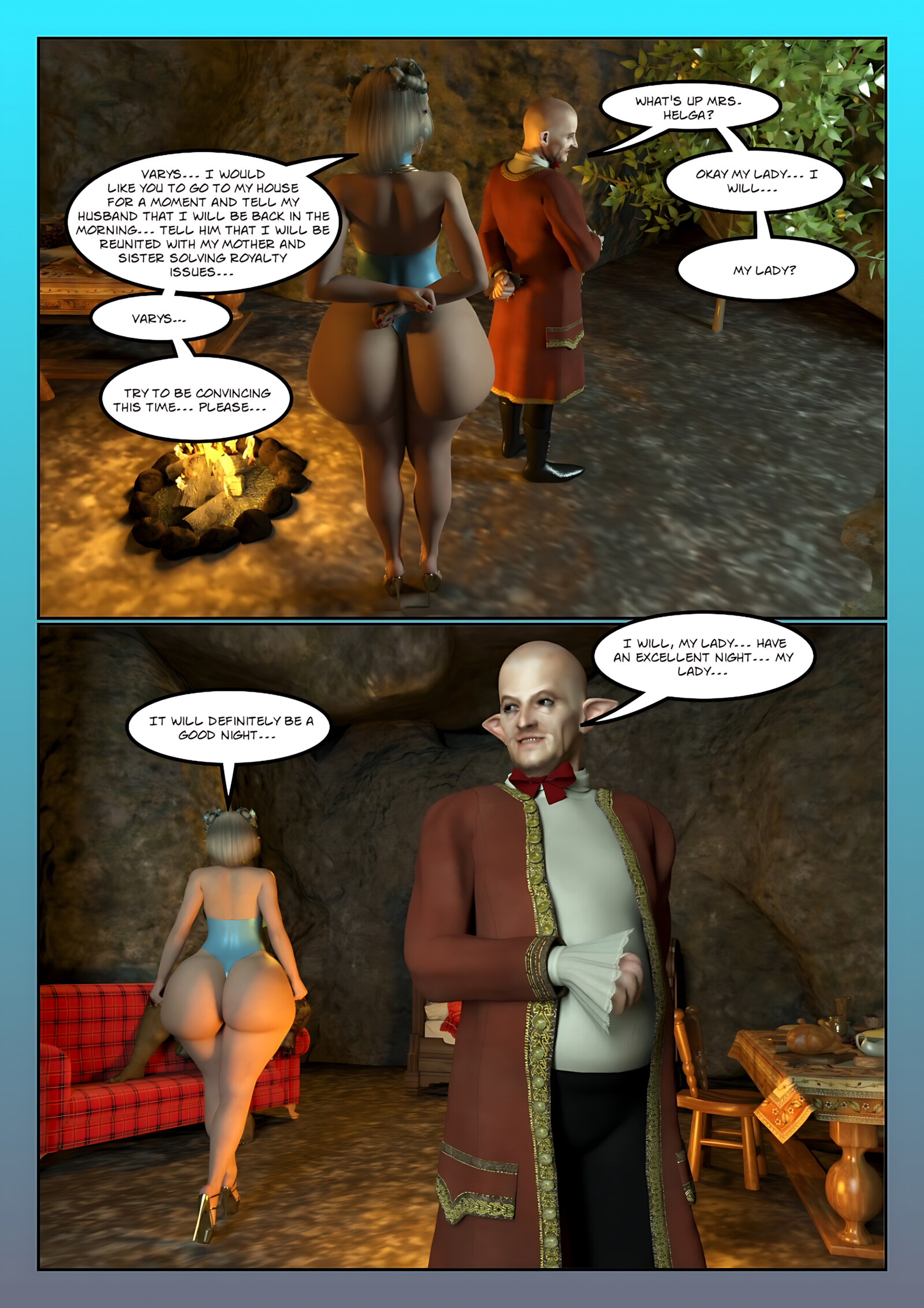 The Dark Ones [Moiarte3D], The Dark Ones 3, page 35 of 99