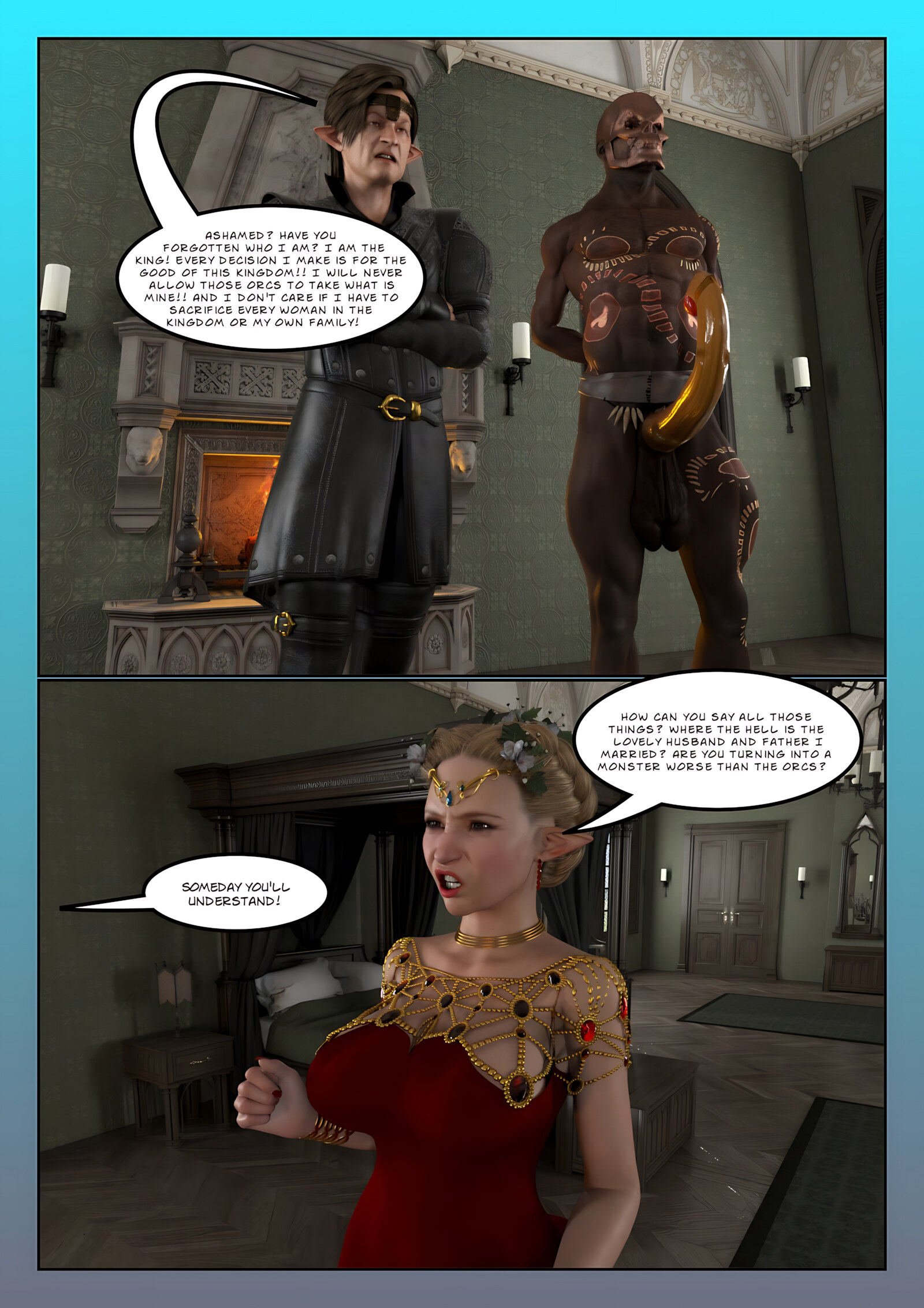 The Dark Ones [Moiarte3D], The Dark Ones 3, page 71 of 99